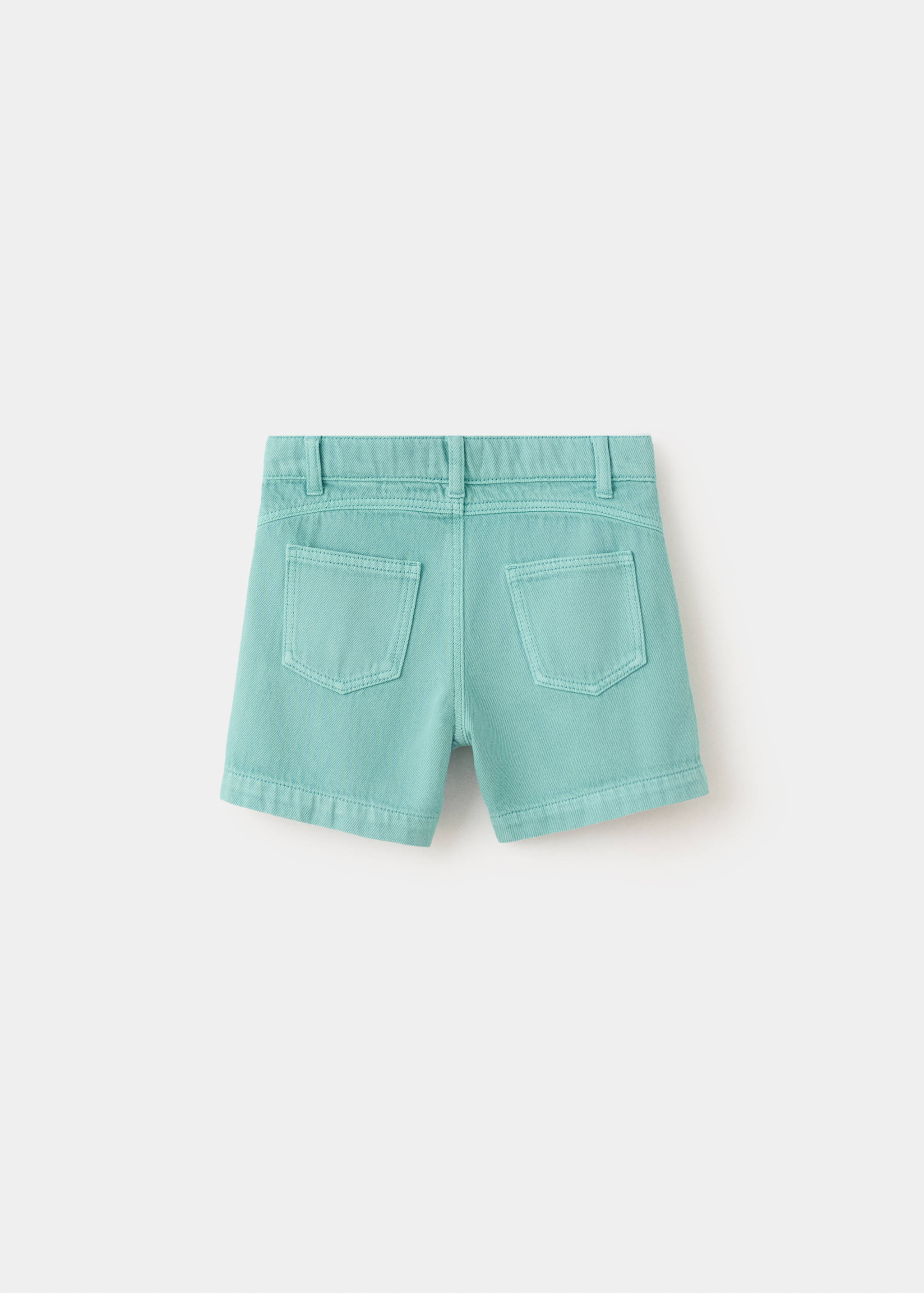 Denim Bermuda shorts - Reverse of the article
