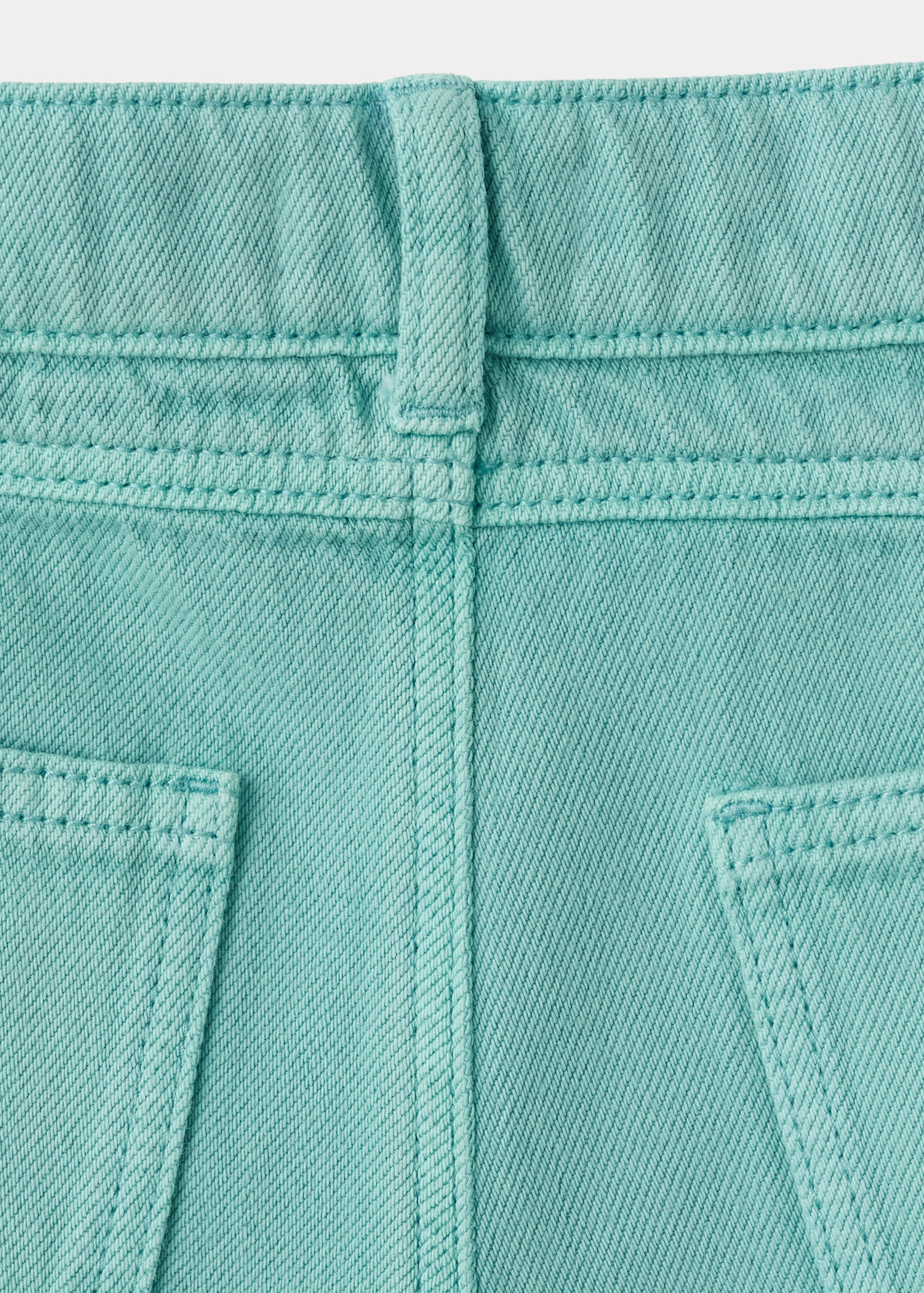 Denim Bermuda shorts - Details of the article 0