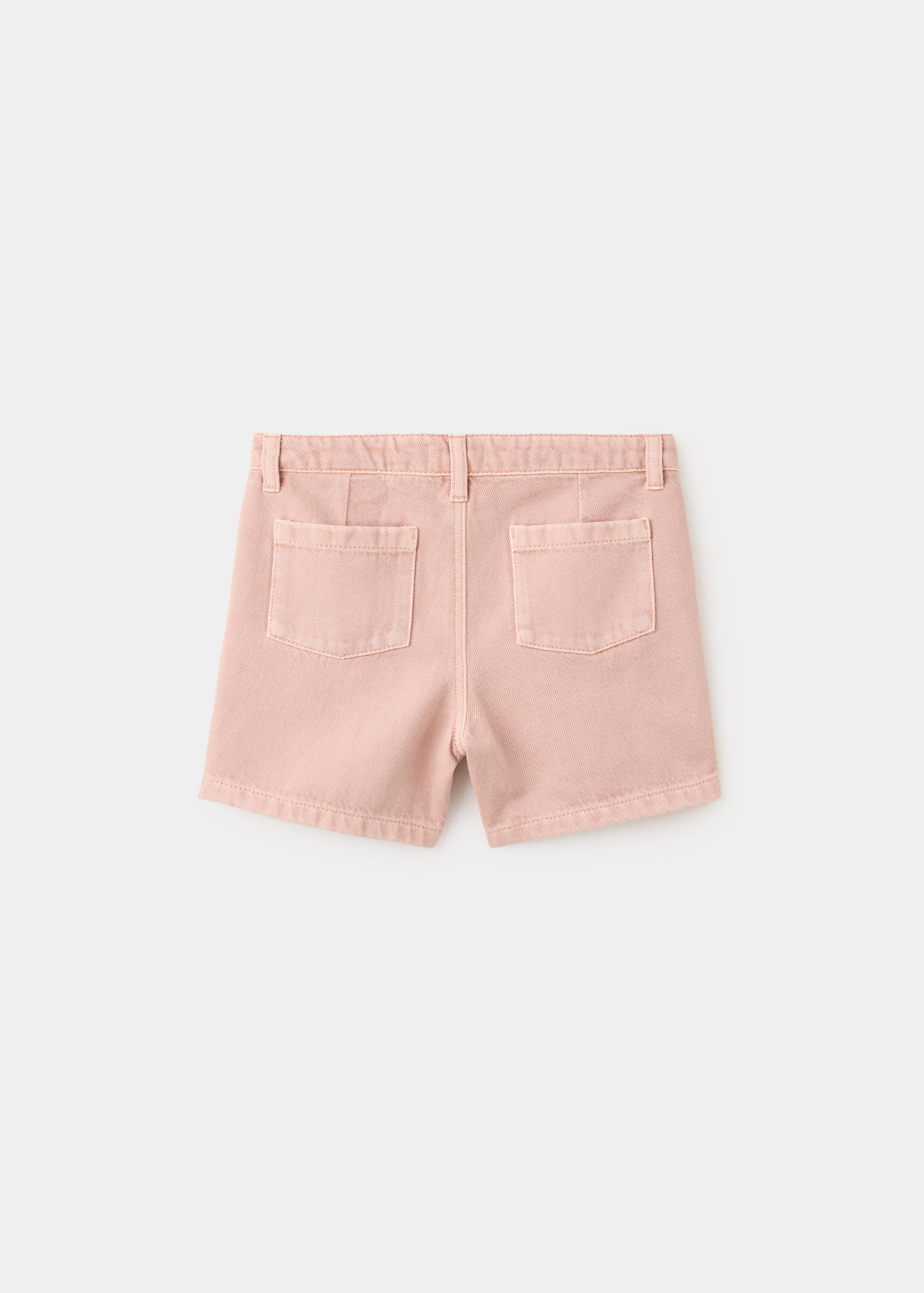 Denim Bermuda shorts - Reverse of the article