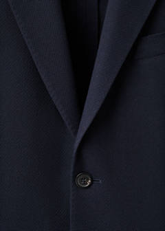 Slim-fit wool blazer — Navy 8