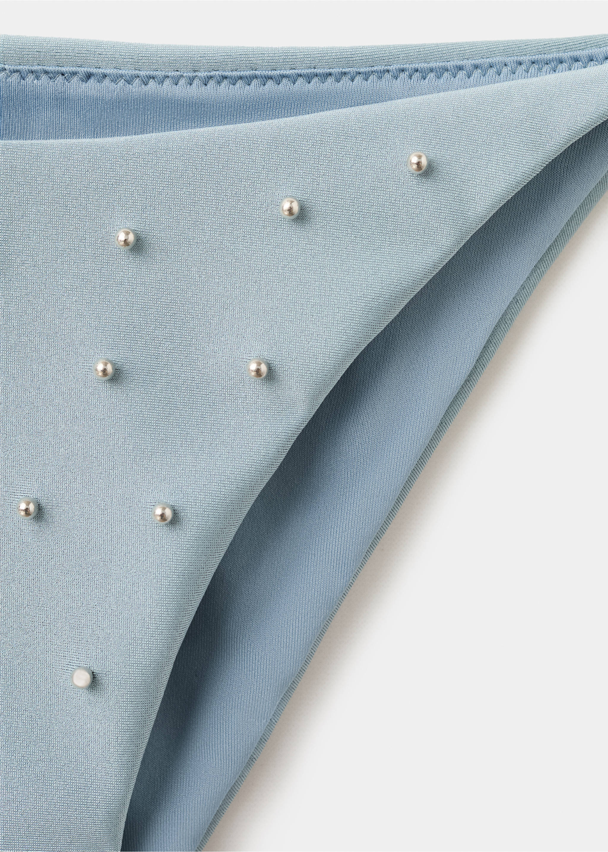 Sparkly bikini knickers - Details of the article 0, Light/Pastel Grey. Ref: 27018655-00.