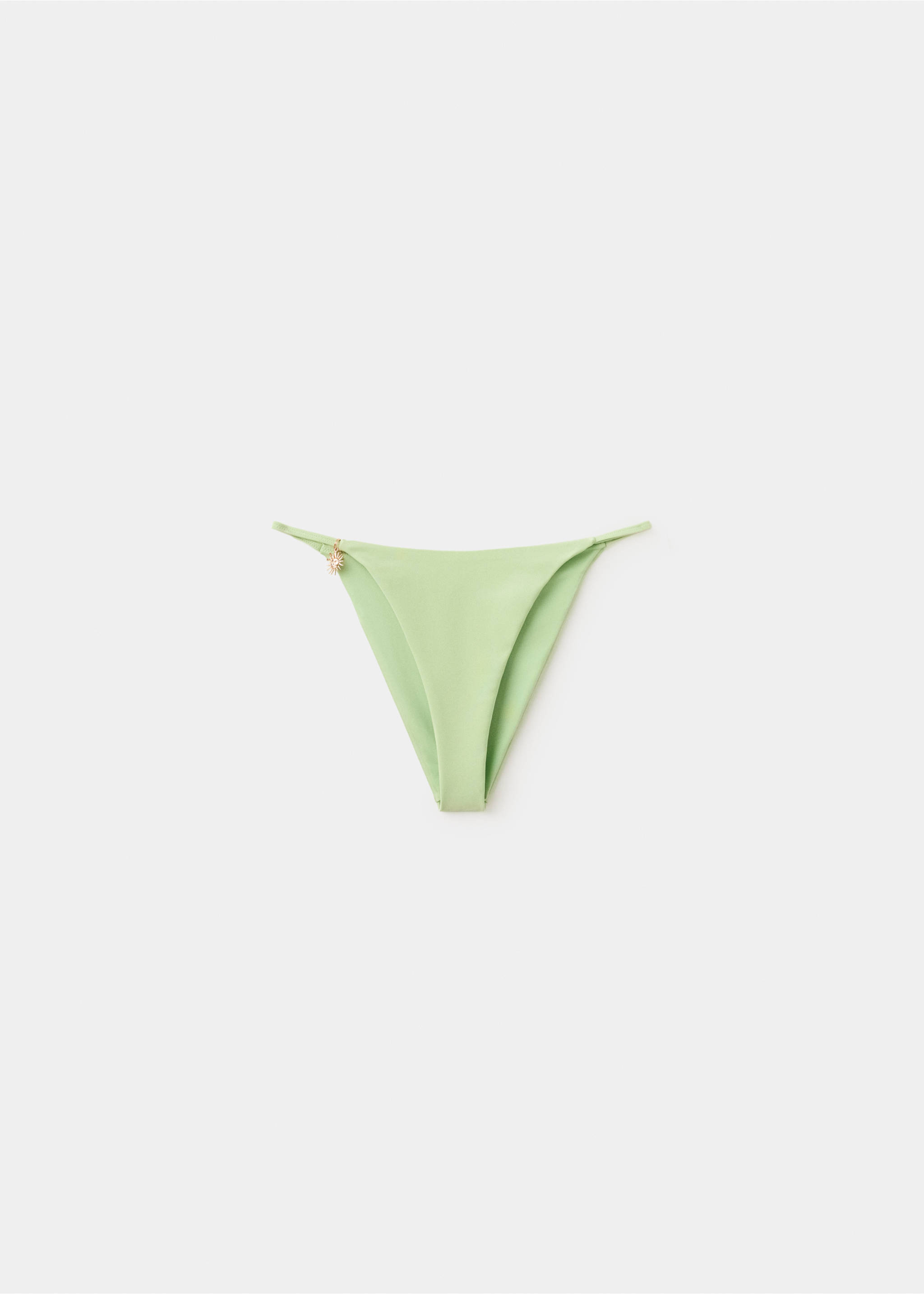 Braguita bikini cheeky detalle charm - Artículo sin modelo, Verde pastel. Ref: 27018657-00.