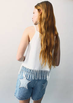 Star detail shorts — Medium Blue 3