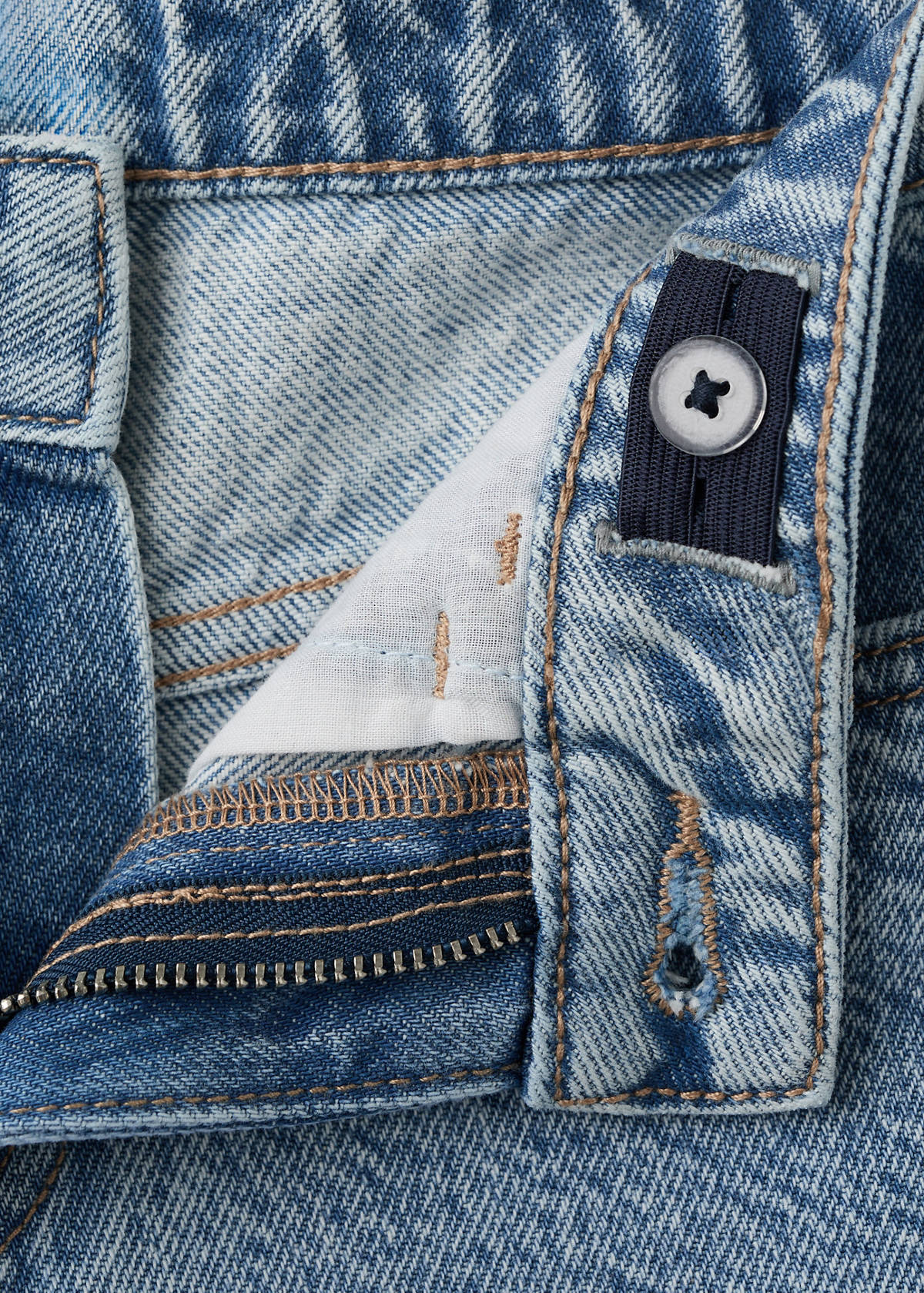 Star detail shorts — Medium Blue