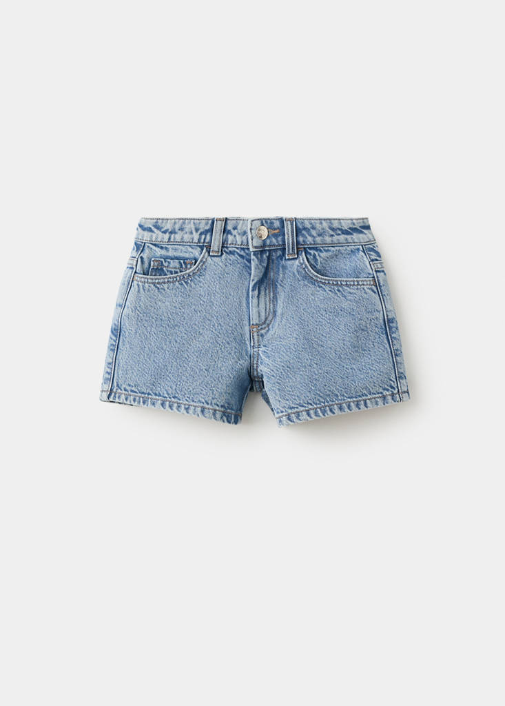 Star detail shorts — Medium Blue