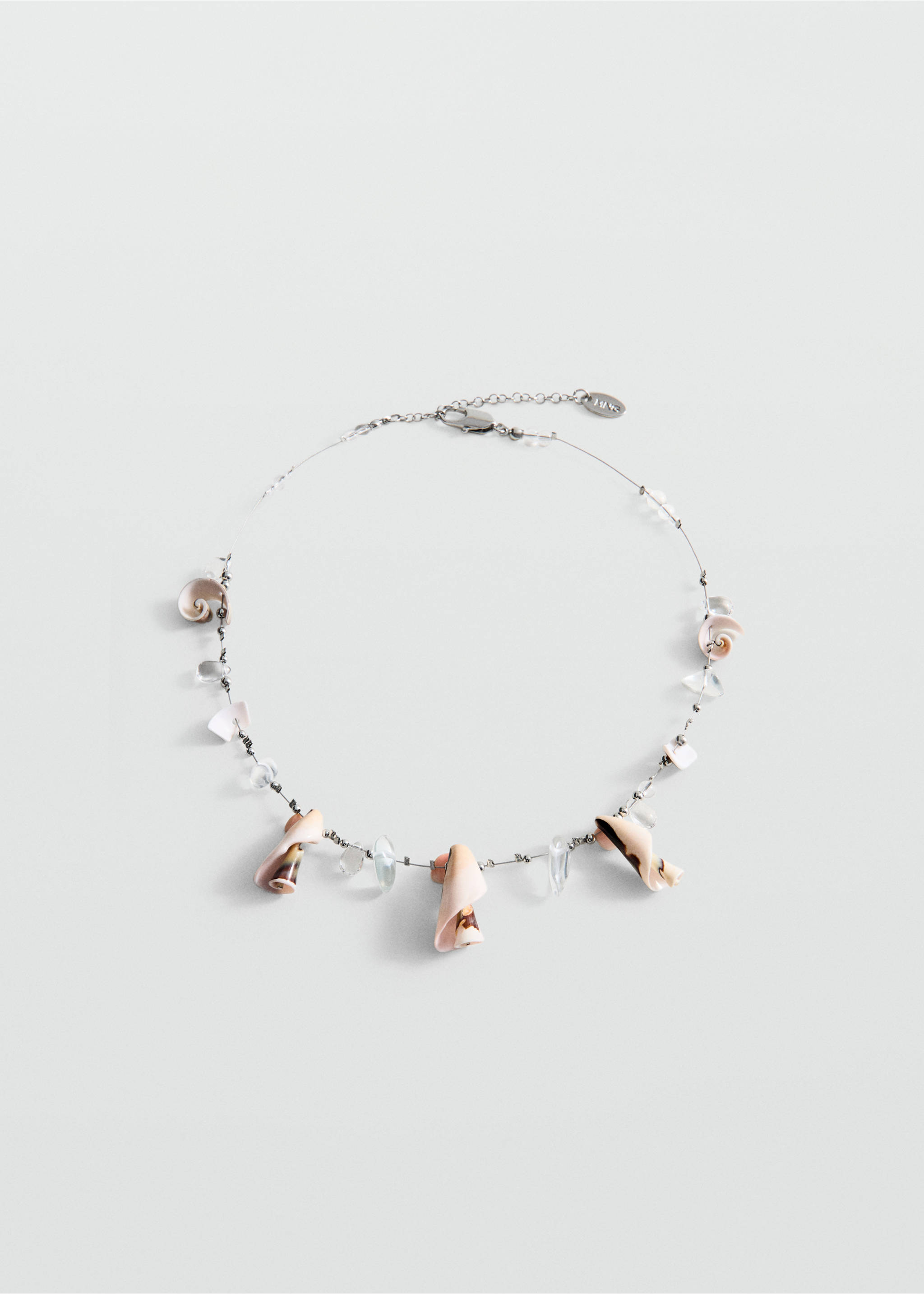 Shells necklace - Article without model, Silver. Ref: 27018662-00.