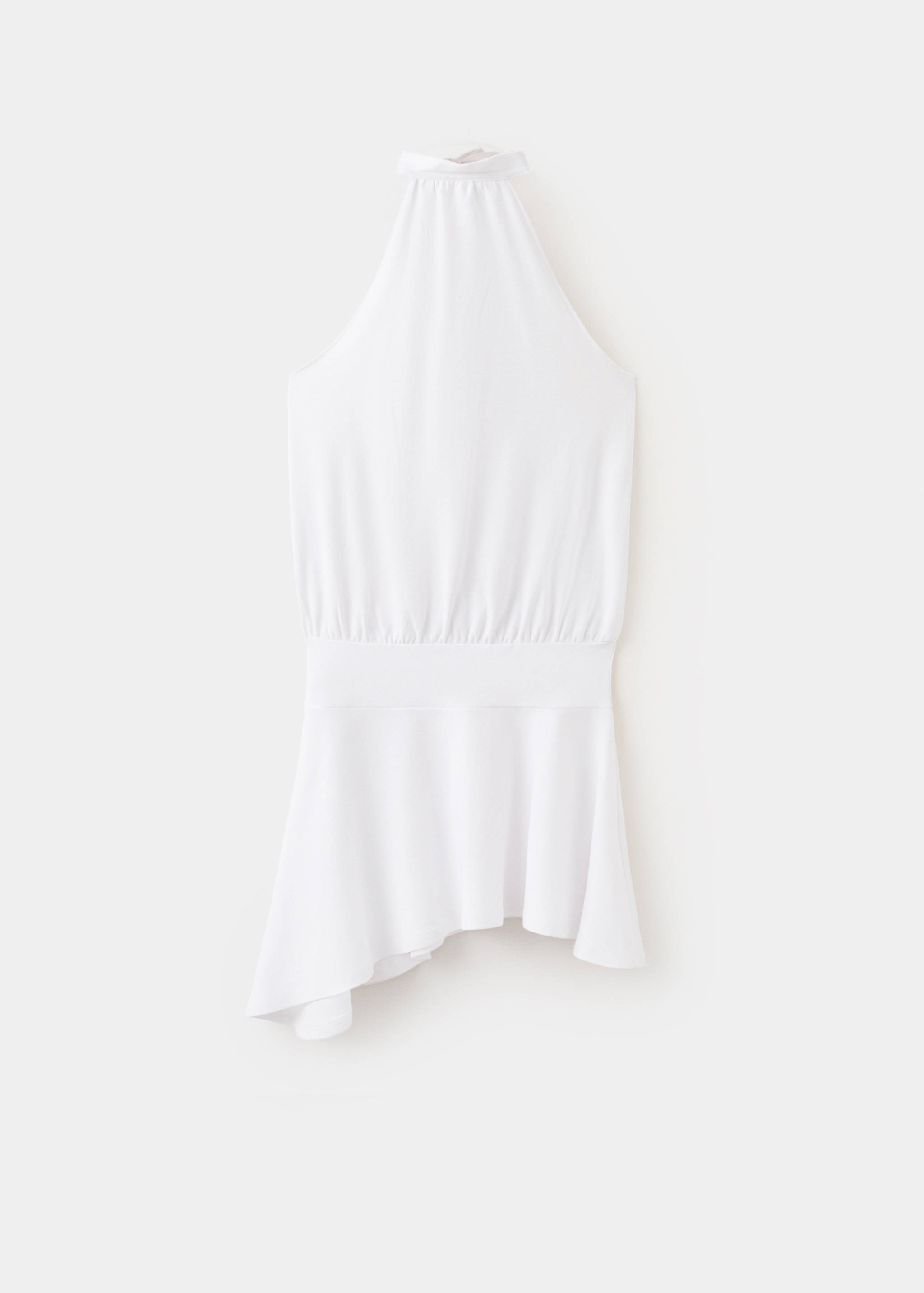 Asymmetrical halter dress - Article without model