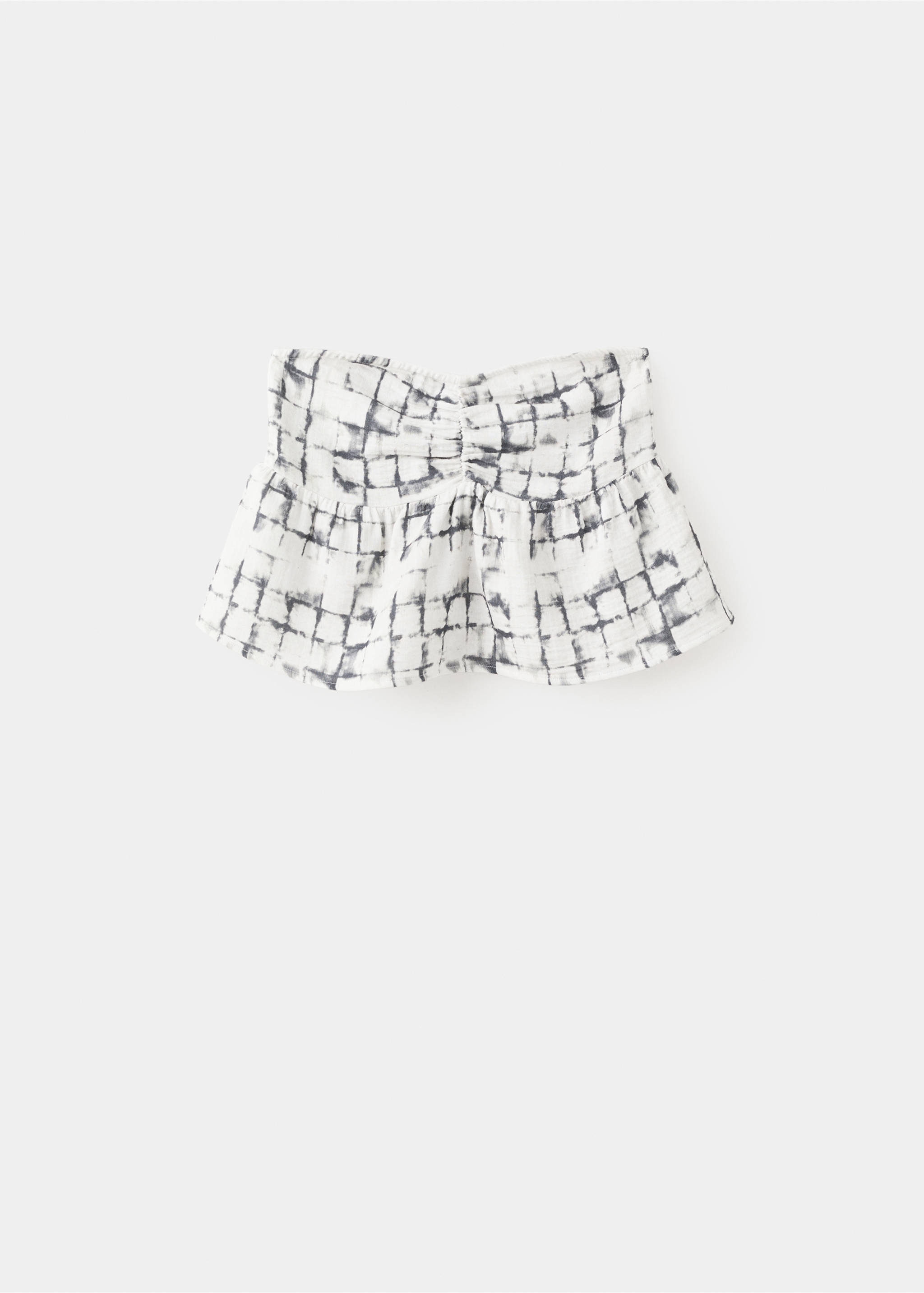 Top palabra de honor tie- dye - Artículo sin modelo, Gris antracita. Ref: 27018665-00.