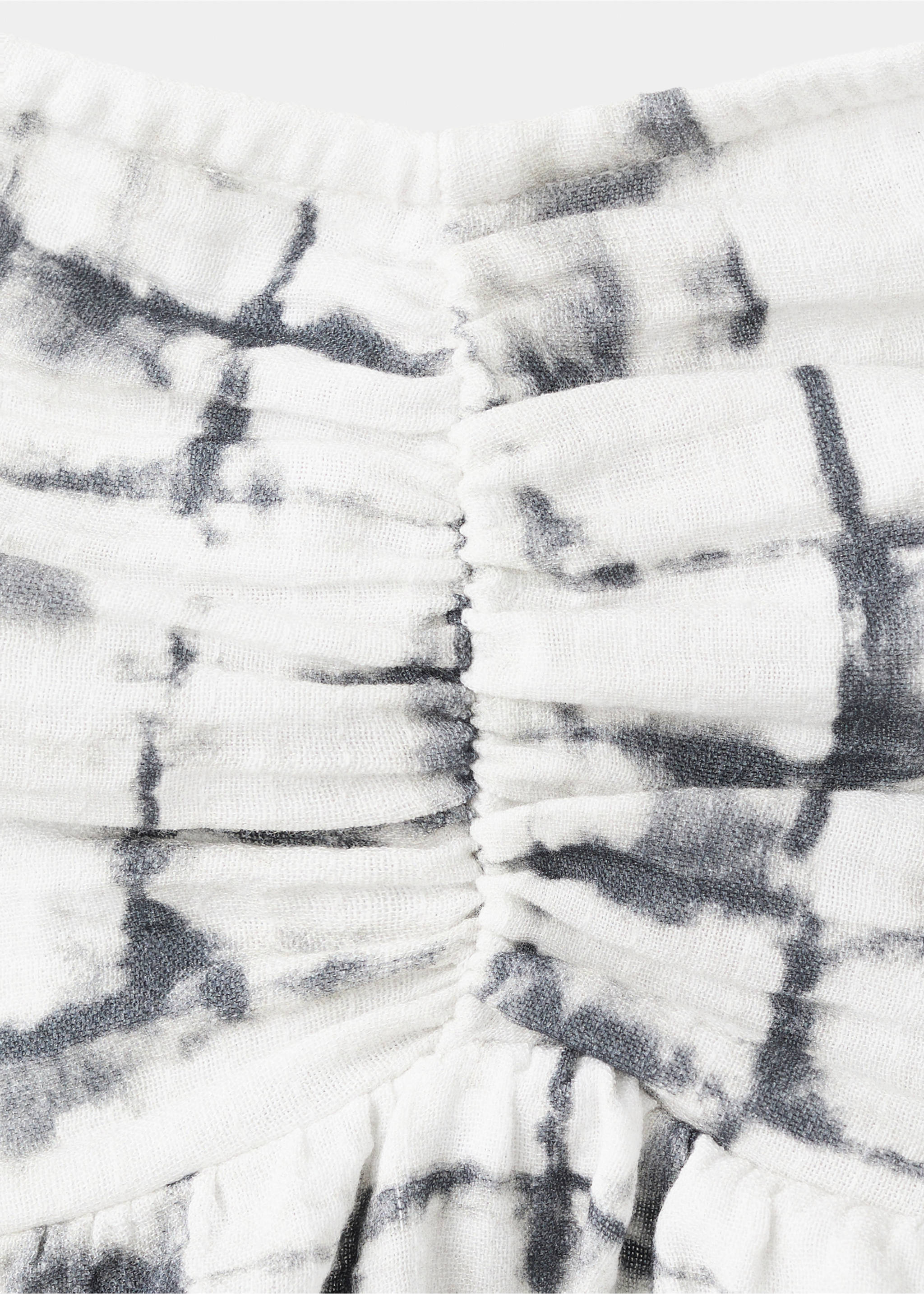 توب بدون حمالات بتصميم تاي-داي - تفاصيل المنتج 8, فحمي. Ref: 27018665-00.