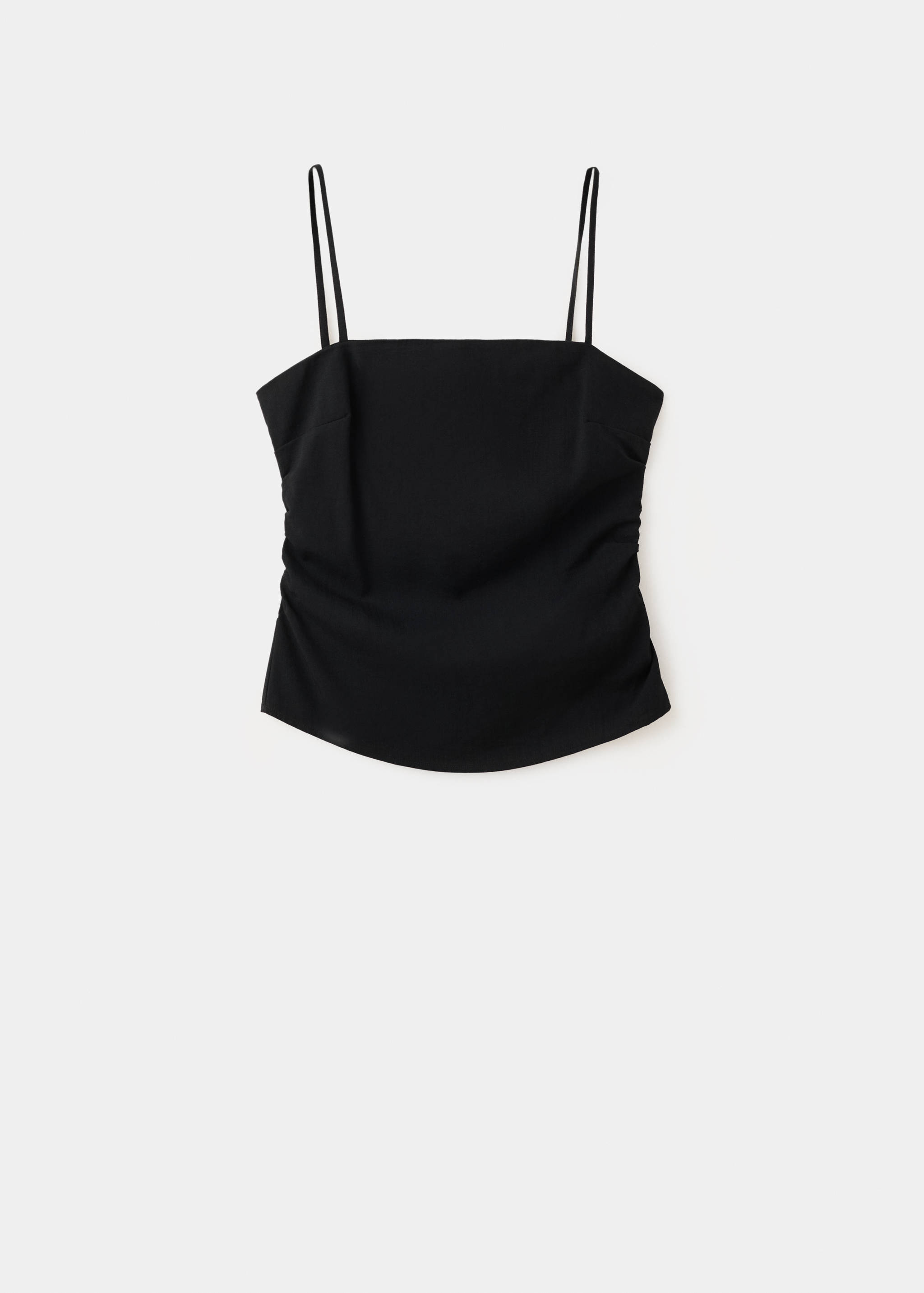 Square-neck strappy top - Article without model