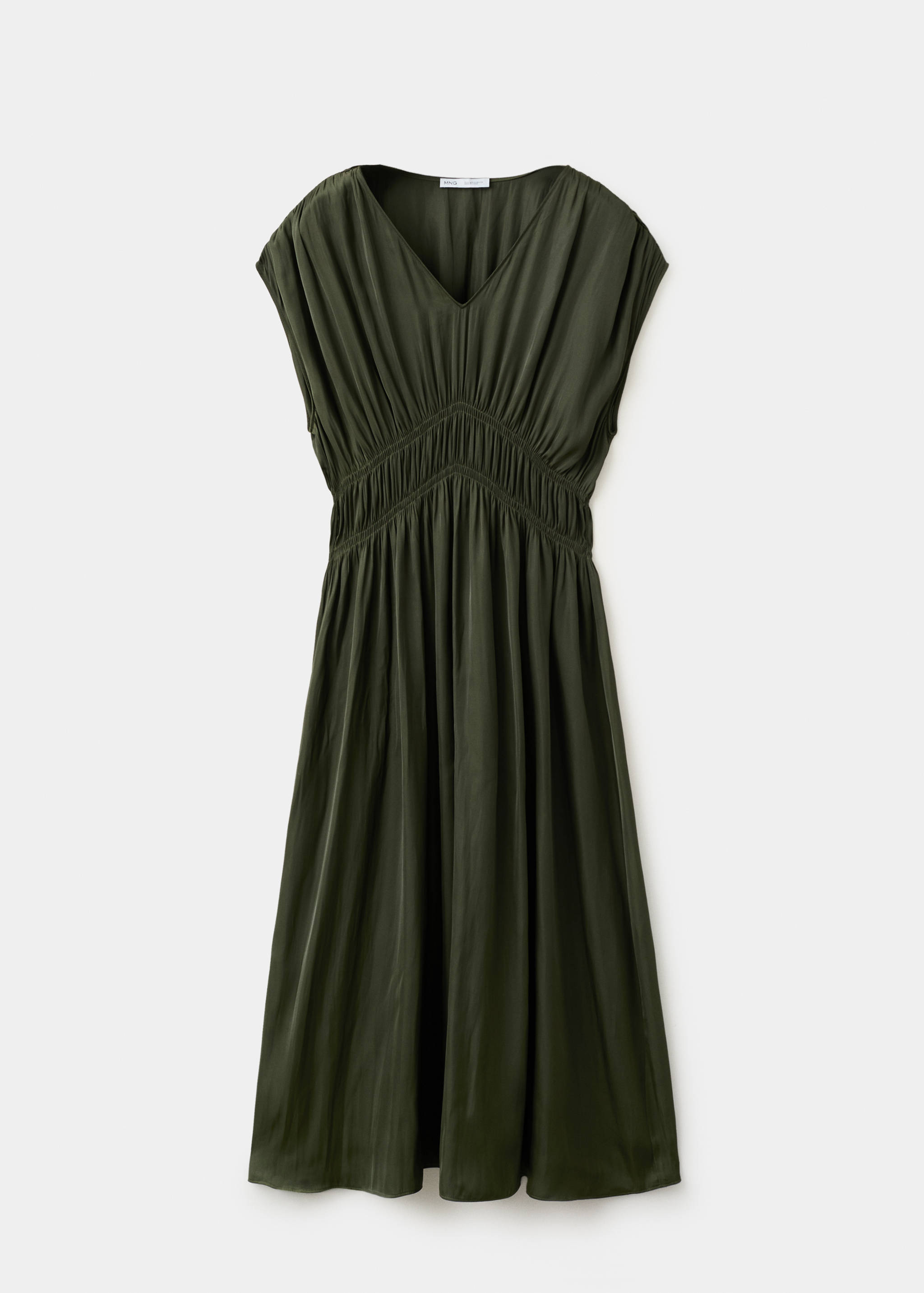 Gathered midi-dress - Article without model