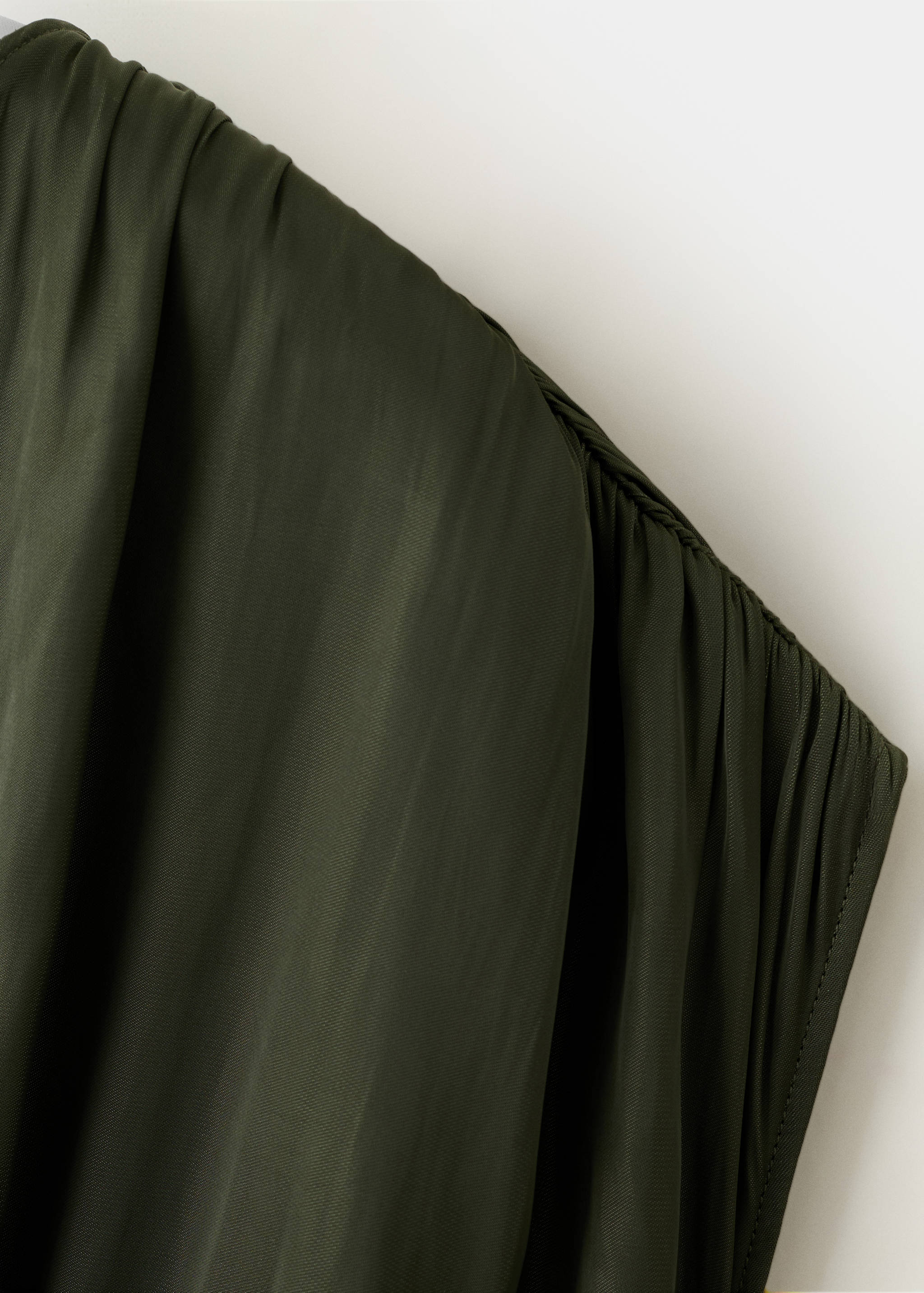 Gathered midi-dress - Details of the article 0