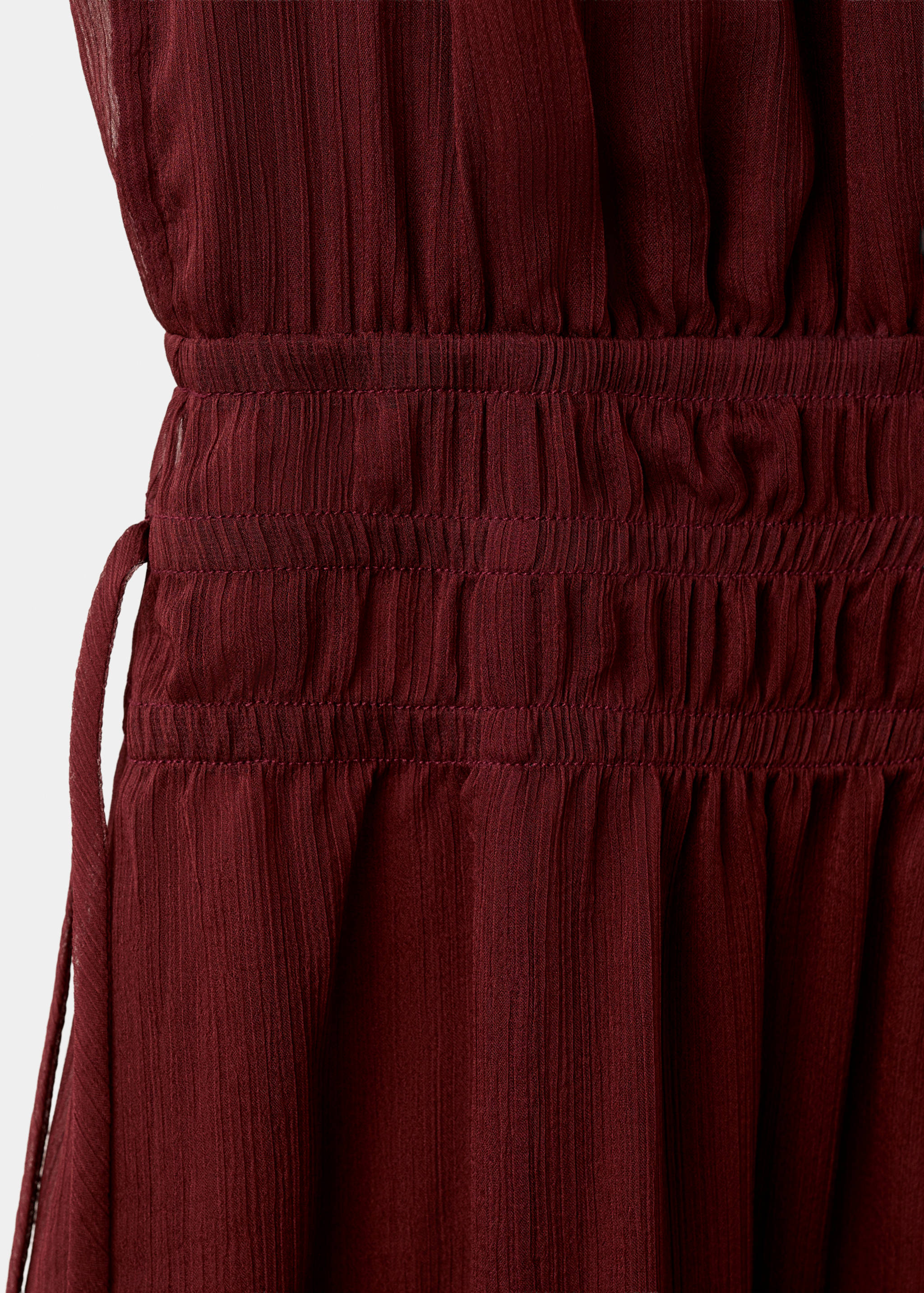 Robe fluide taille froncée - Détail de l'article 0