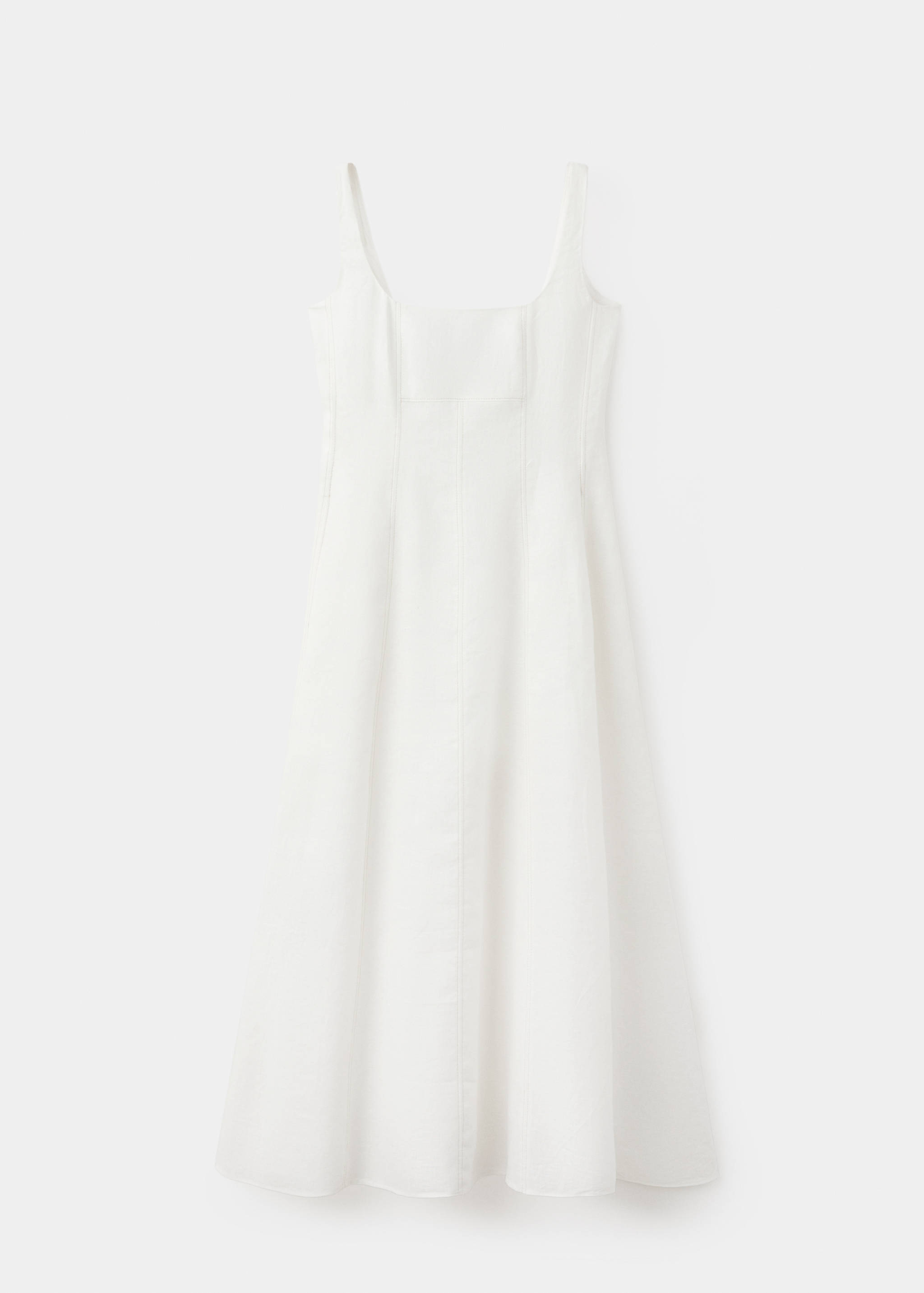 A-line linen dress - Article without model