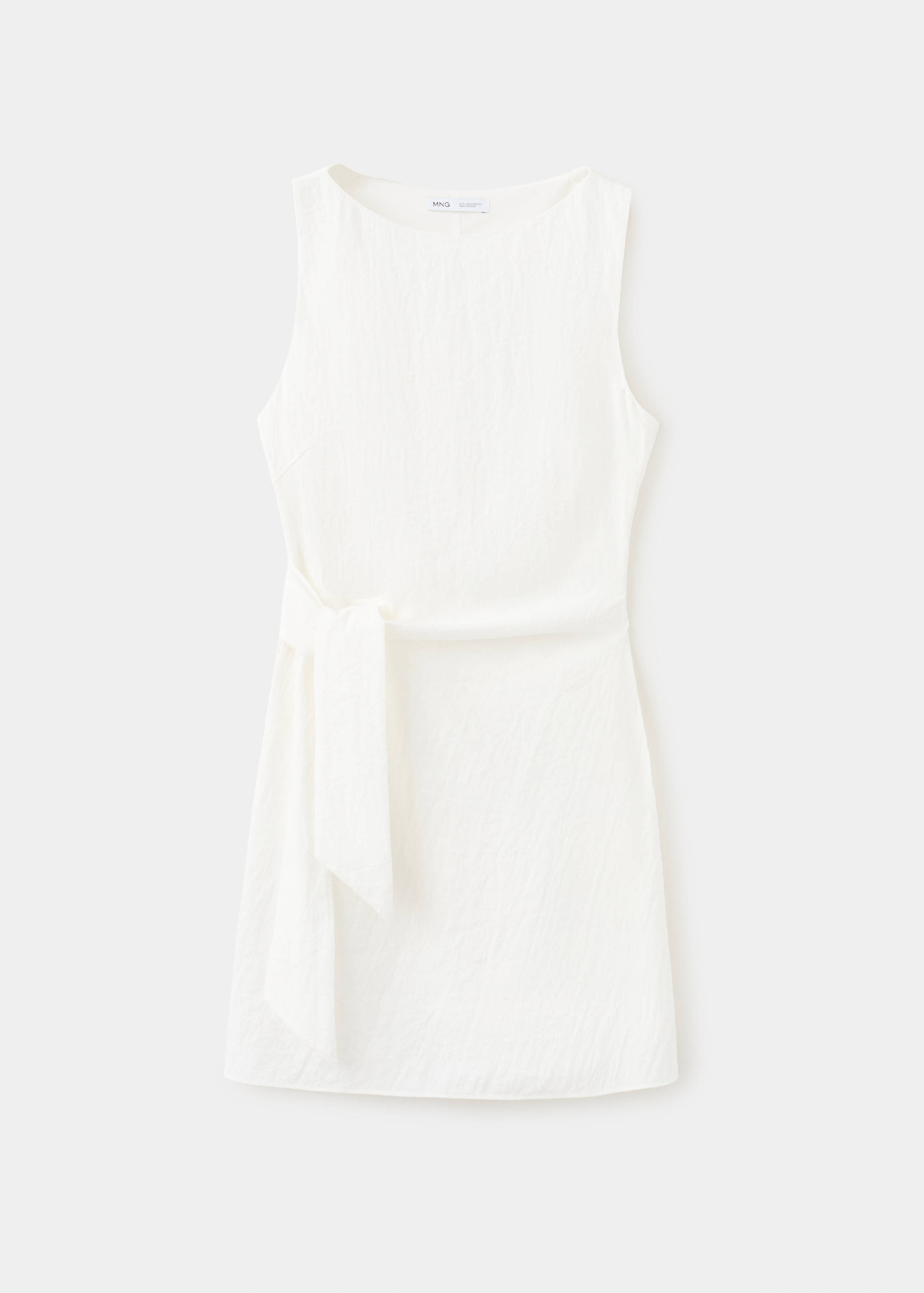 Bow short dress - Article without model