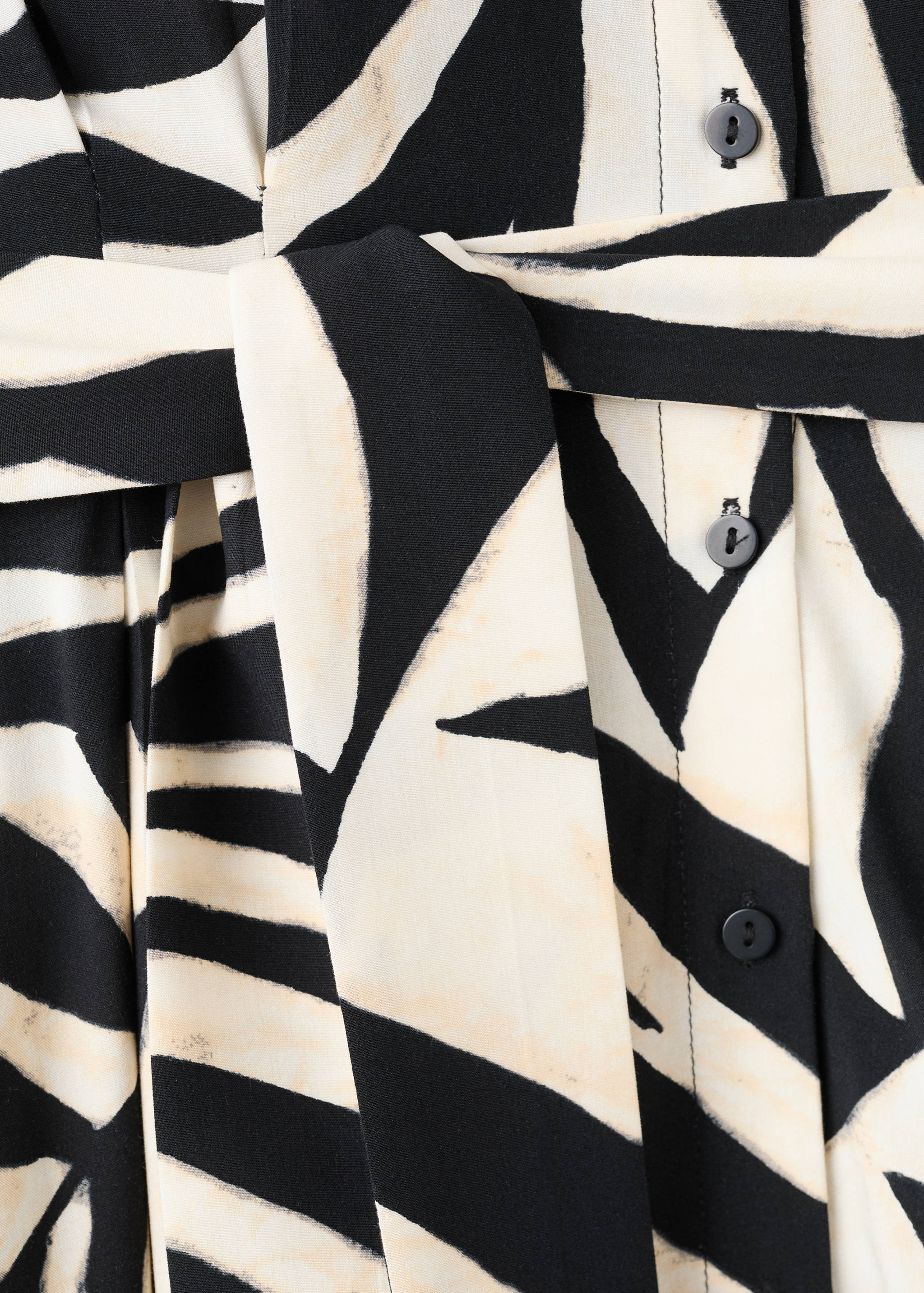 Robe chemisier imprimée - Détail de l'article 0