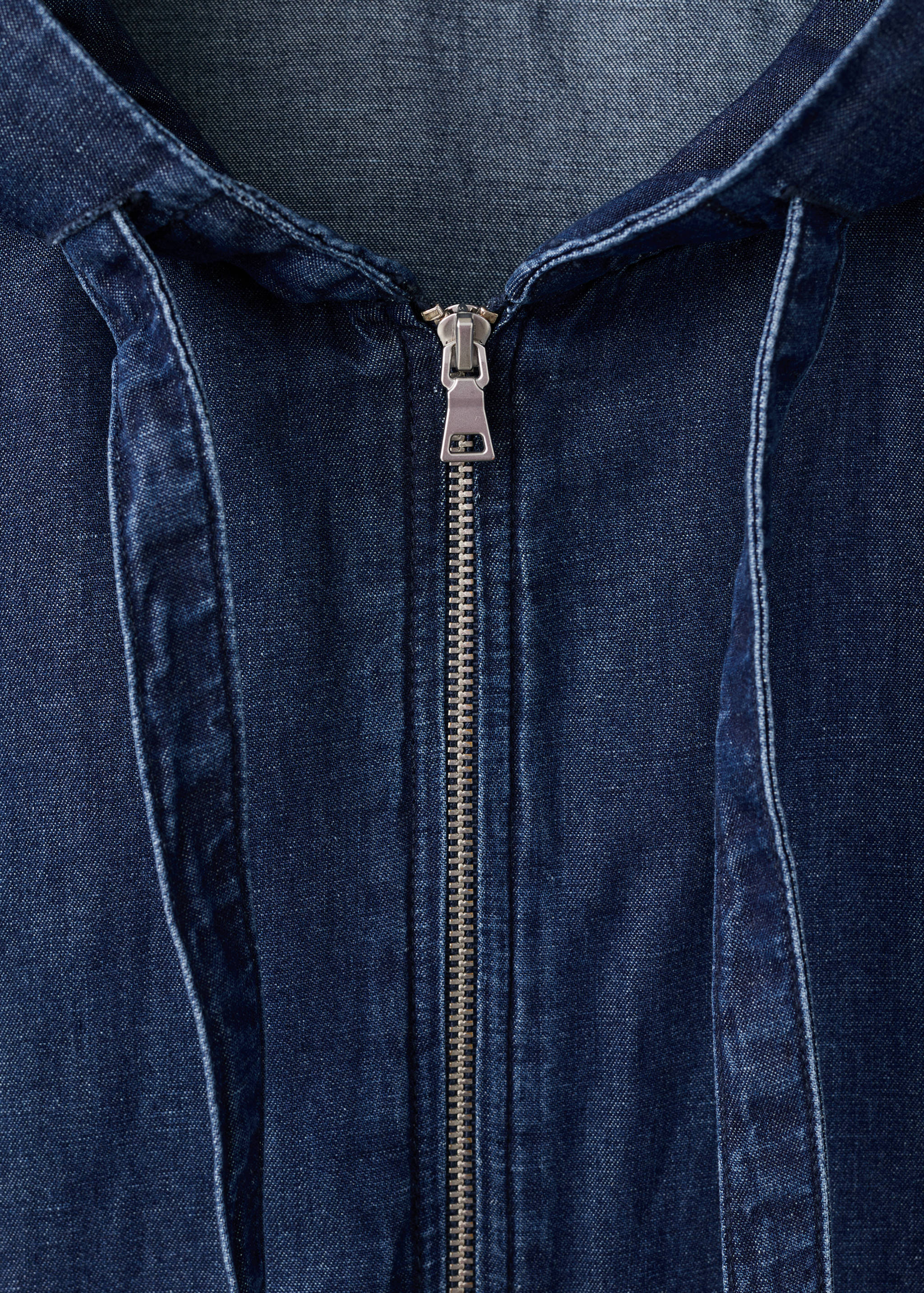 Veste denim capuche - Détail de l'article 8