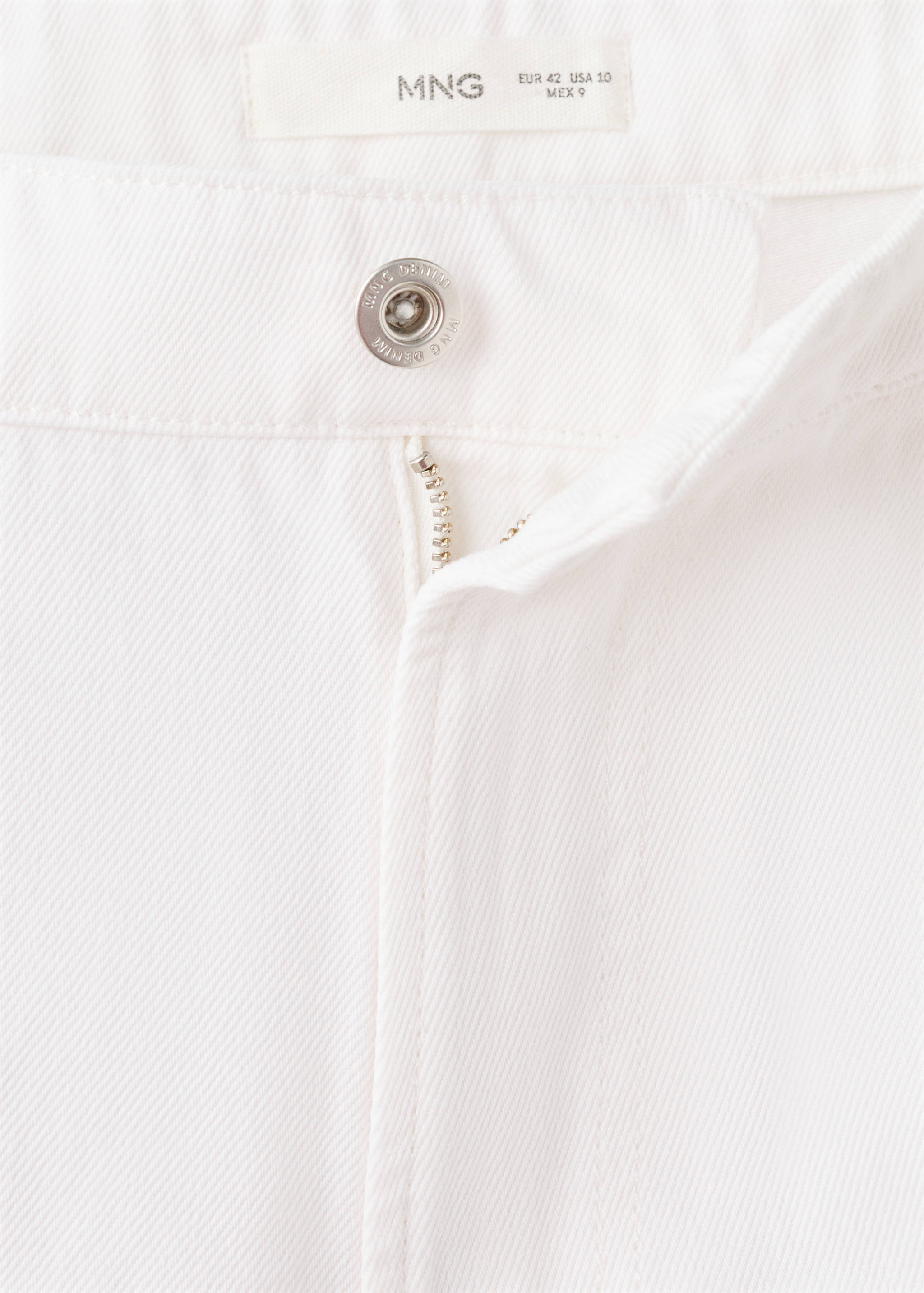 100% cotton regular fit jeans - Details of the article 0