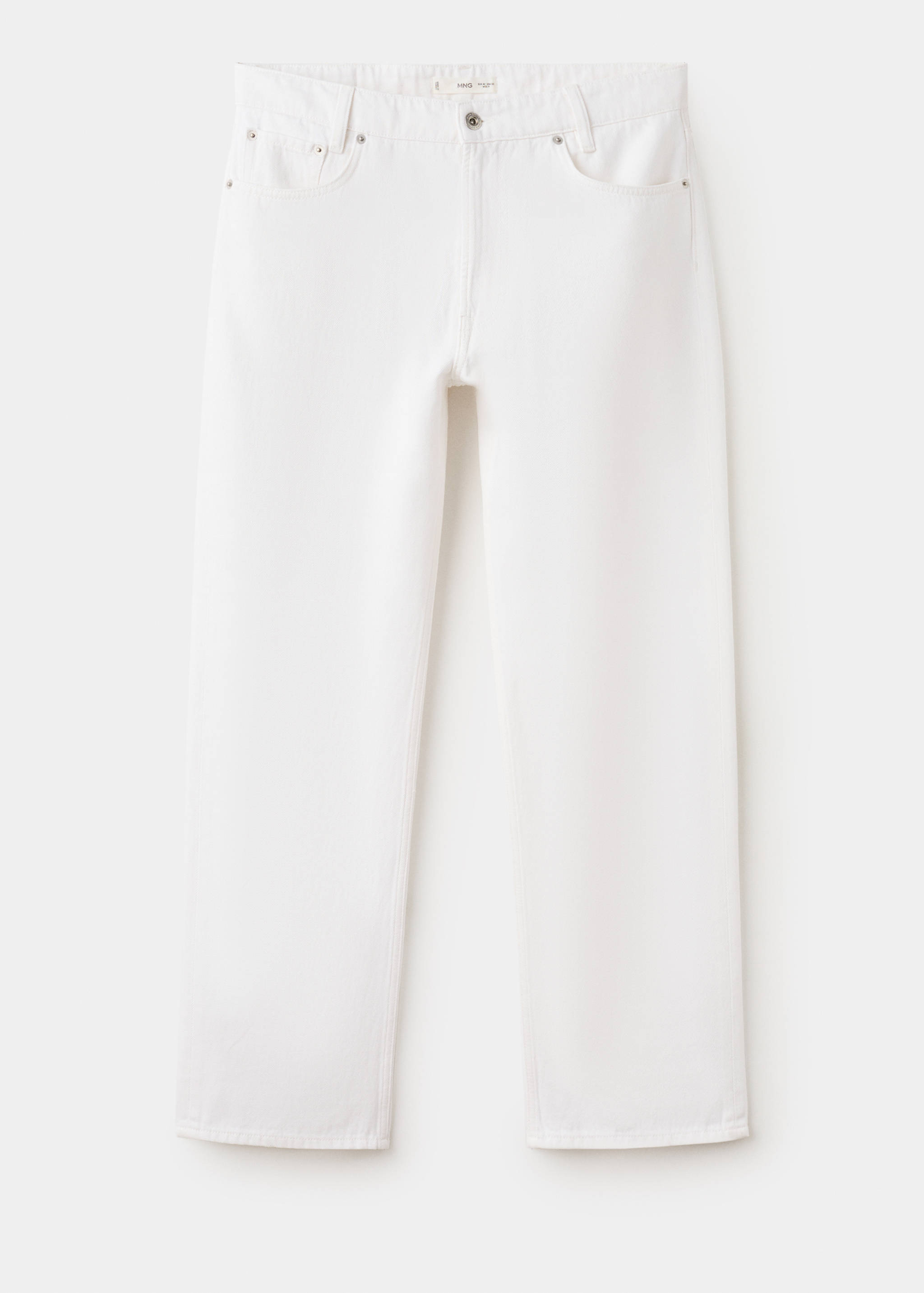 Jeans 100% algodón relaxed fit - Artículo sin modelo