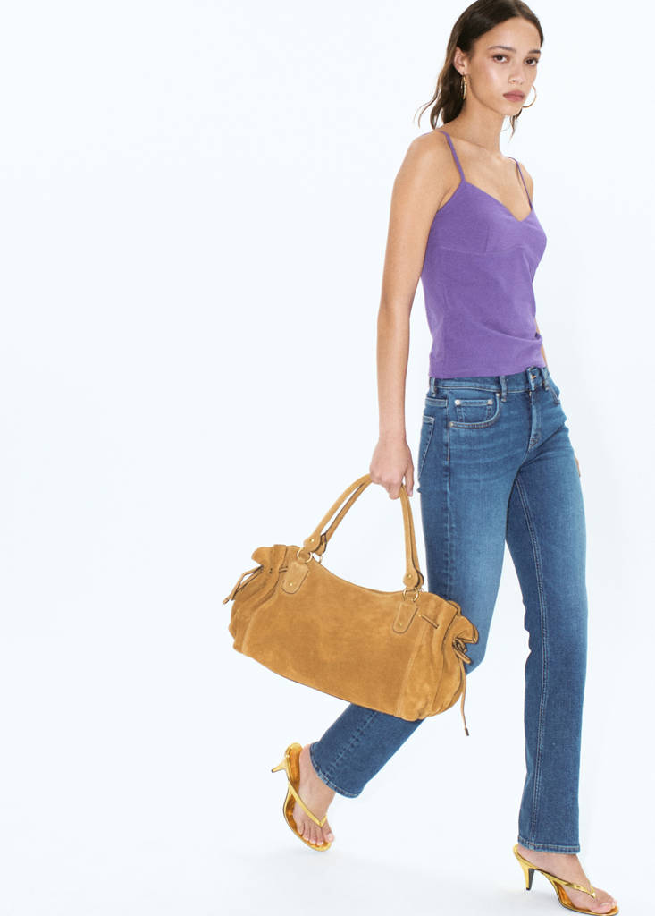 Low-rise skinny jeans — Medium Blue