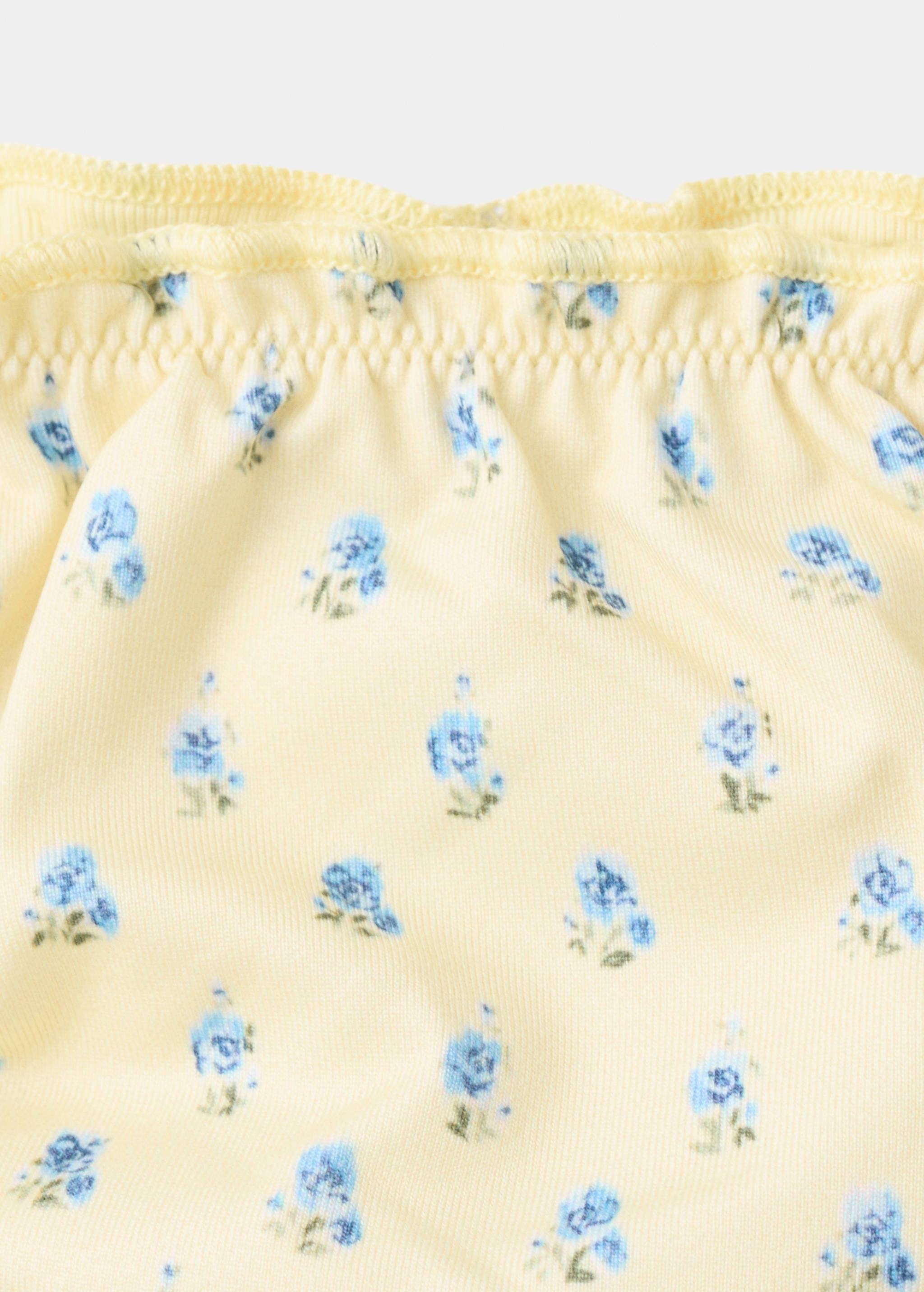 Haut de bikini triangle à imprimé floral - Détail de l'article 0