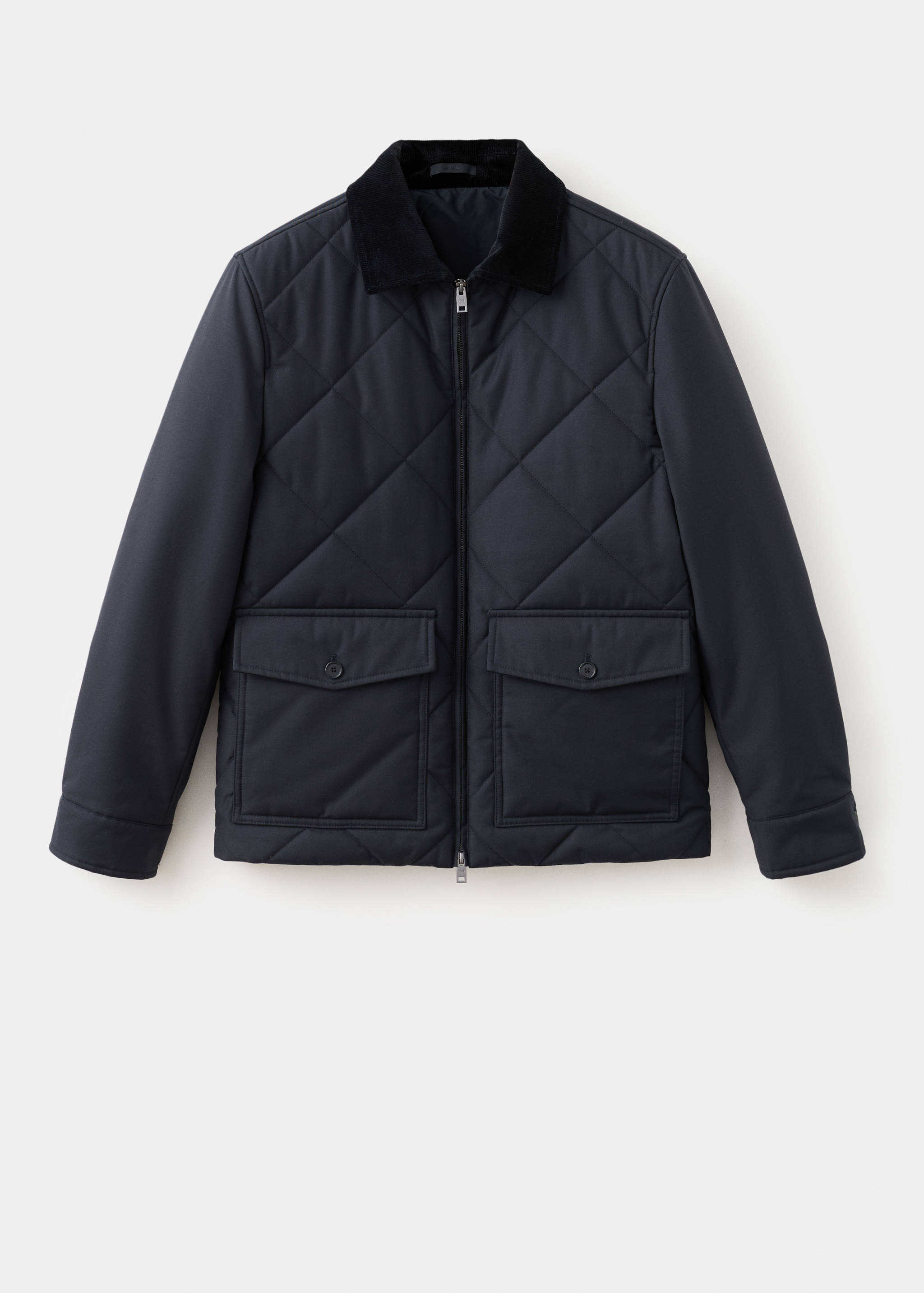 Quilted water repellent jacket - Article without model