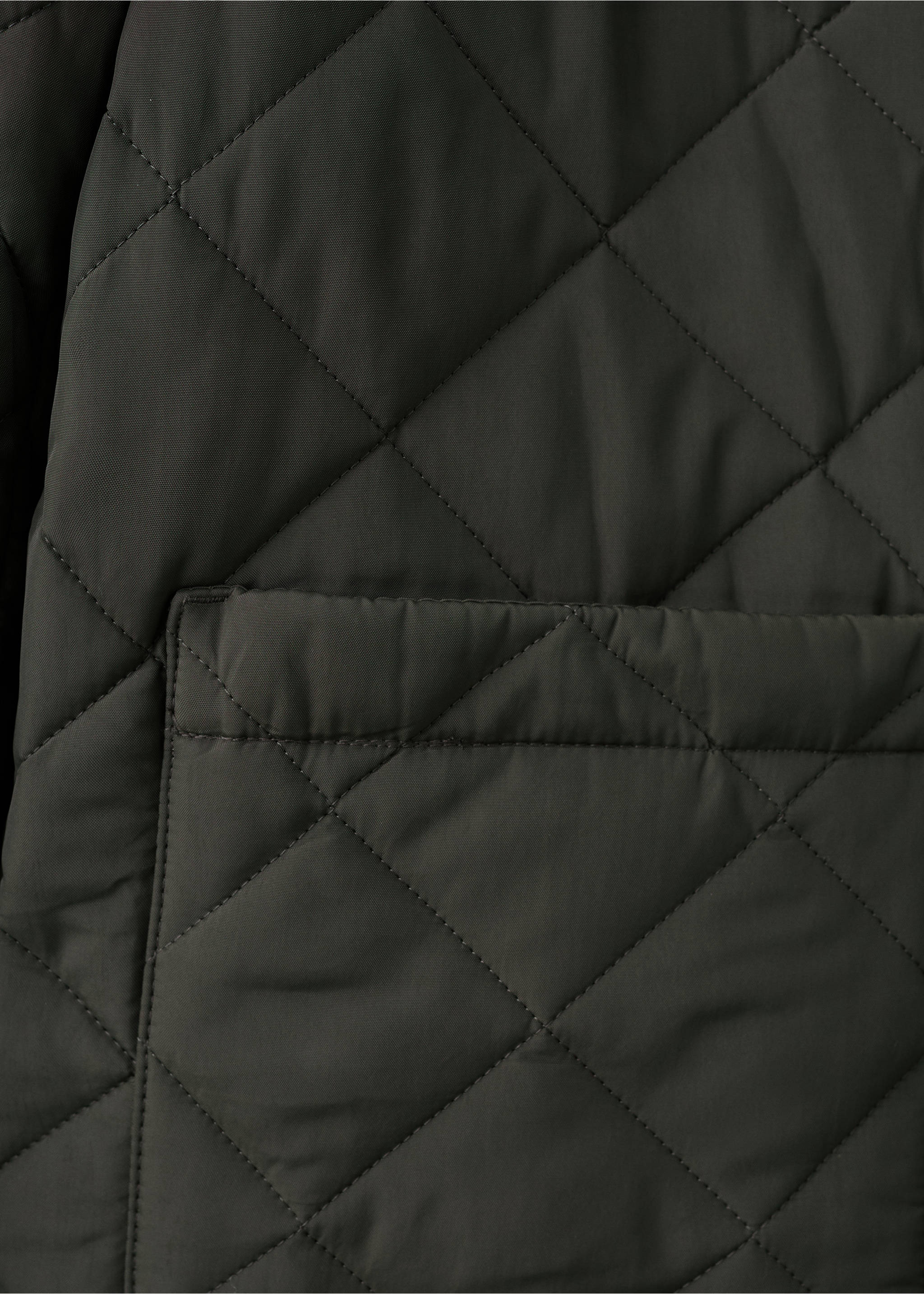 Chaqueta acolchada water repellent - Detalle del artículo 0, Khaki. Ref: 27021184-00.