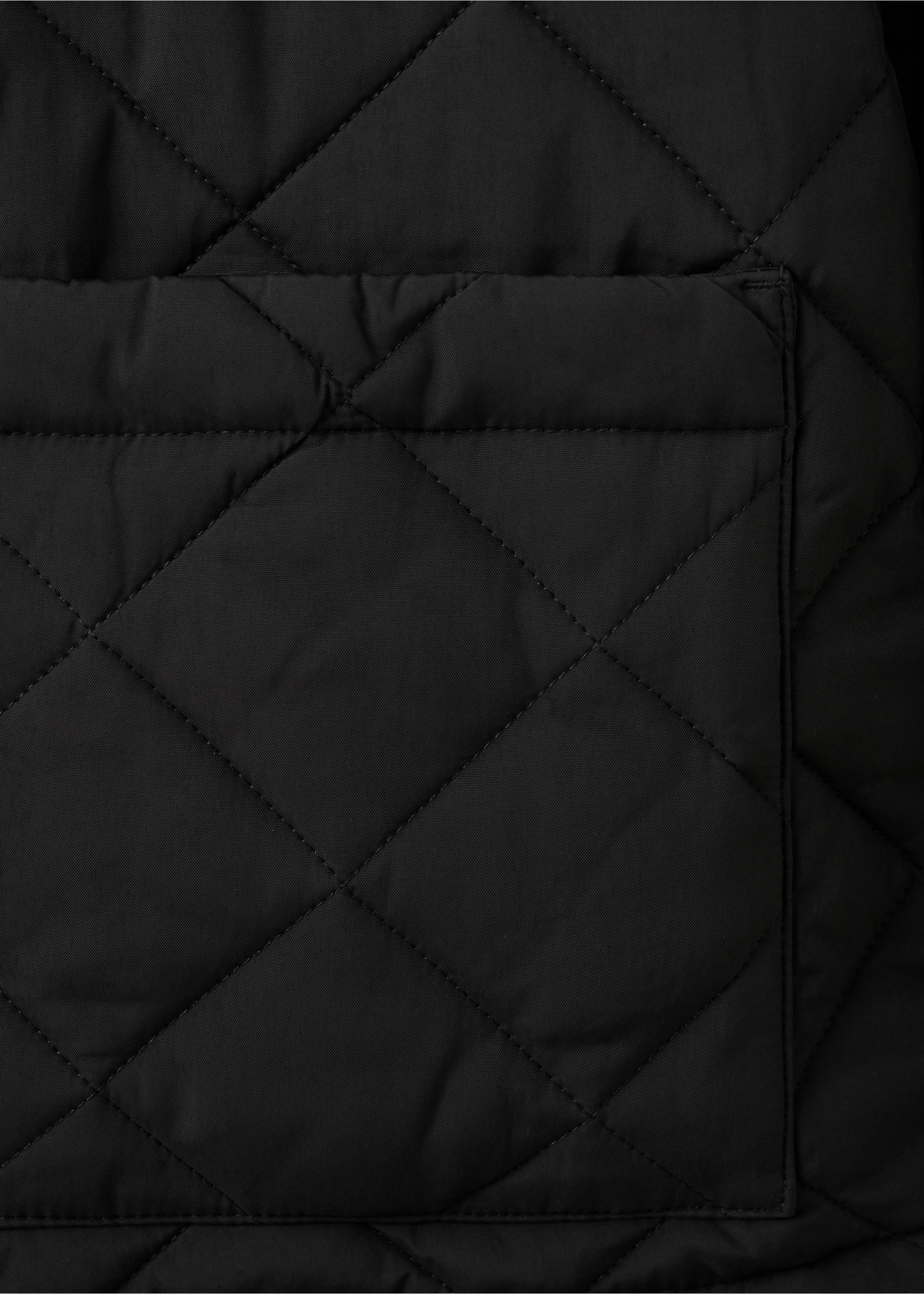 Chaqueta acolchada water repellent - Detalle del artículo 0, Negro. Ref: 27021184-00.