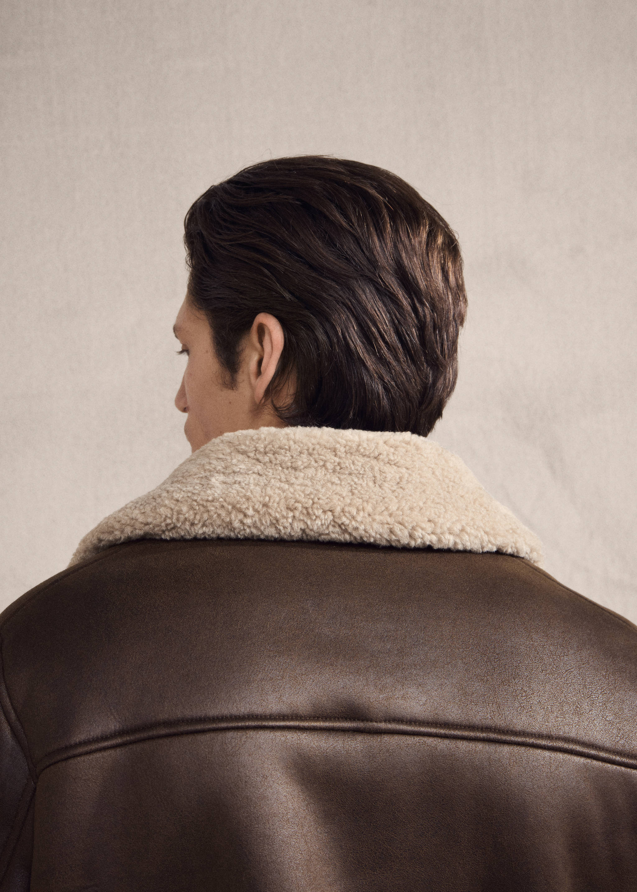 Blouson double face moutonné - Détail de l'article 3