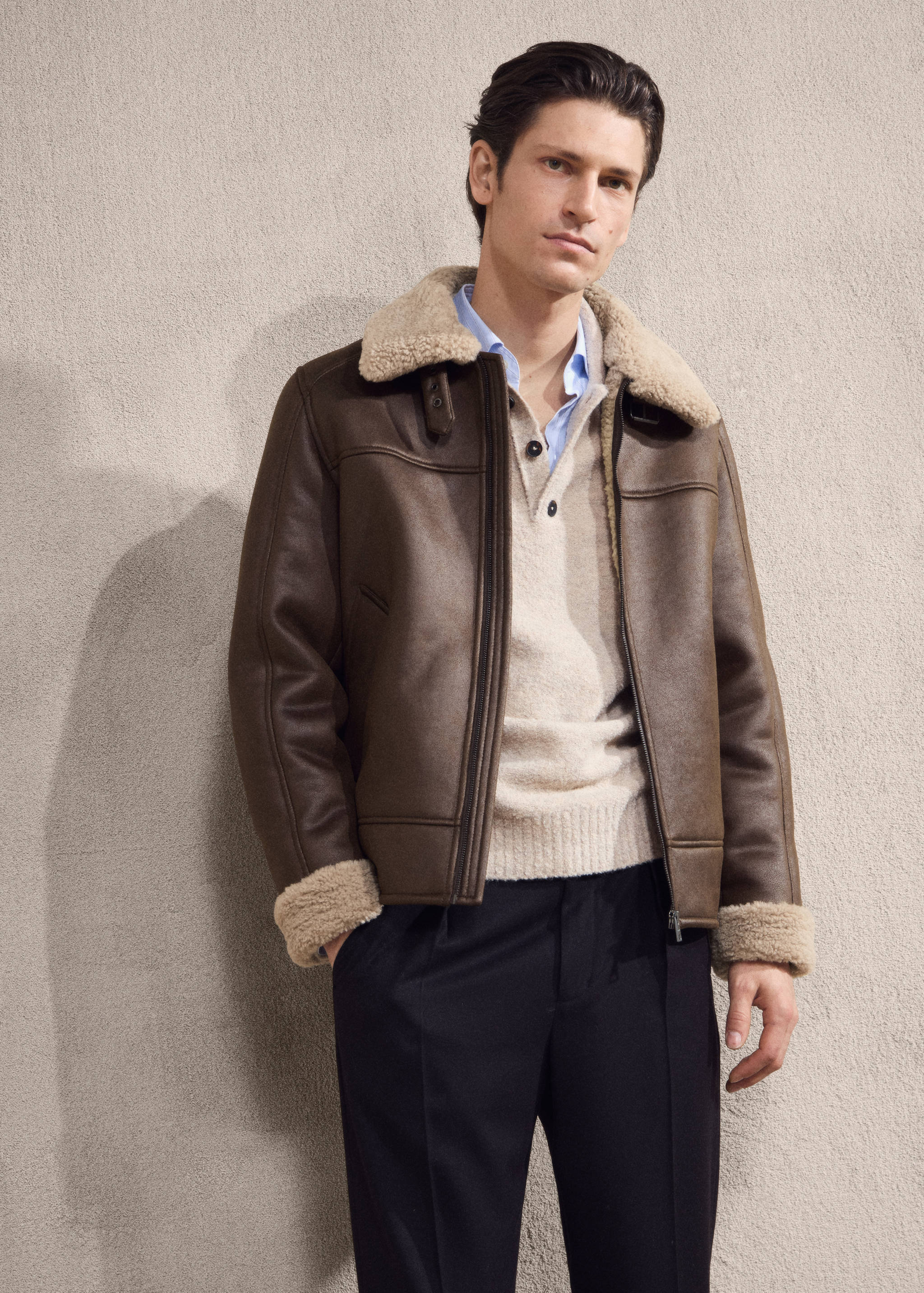 Blouson double face moutonné - Détail de l'article 5