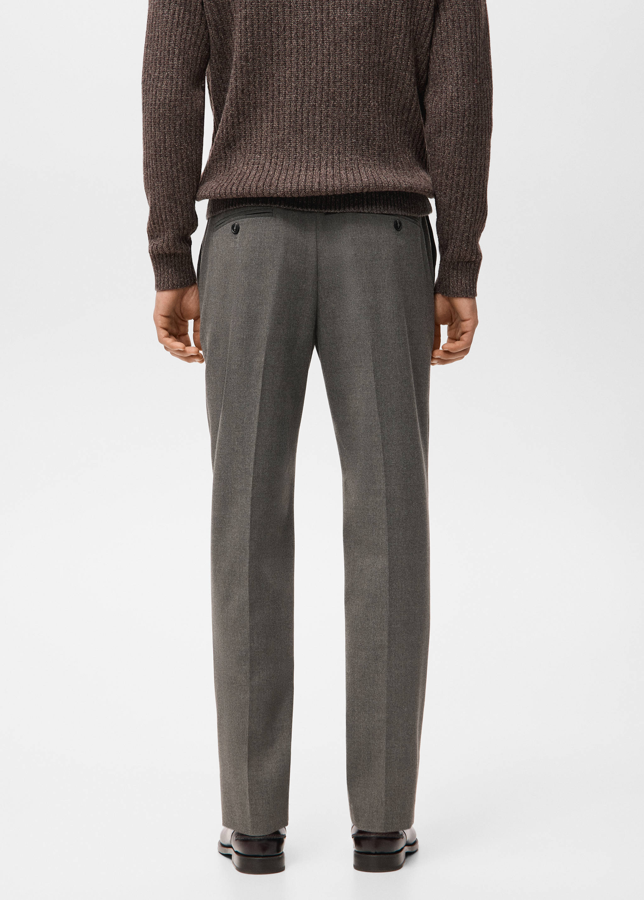 Pantalón regular fit fluido - Reverso del artículo