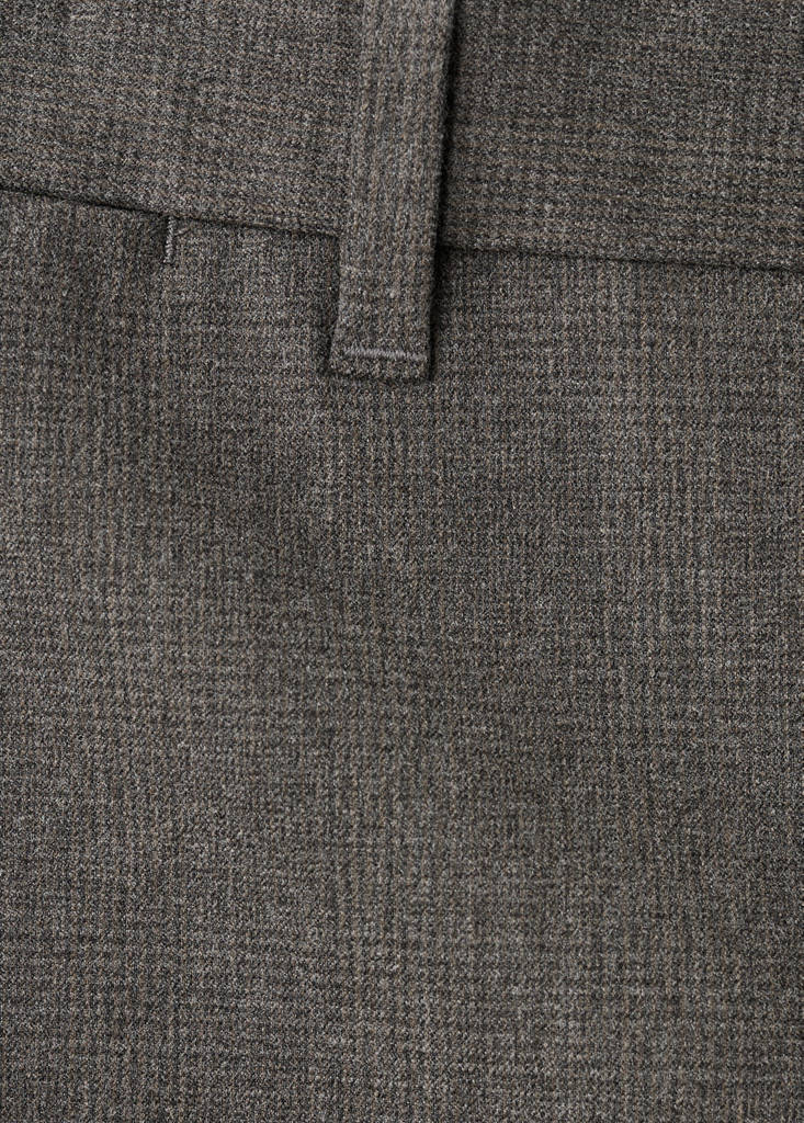 Fluid regular-fit trousers — Medium Brown