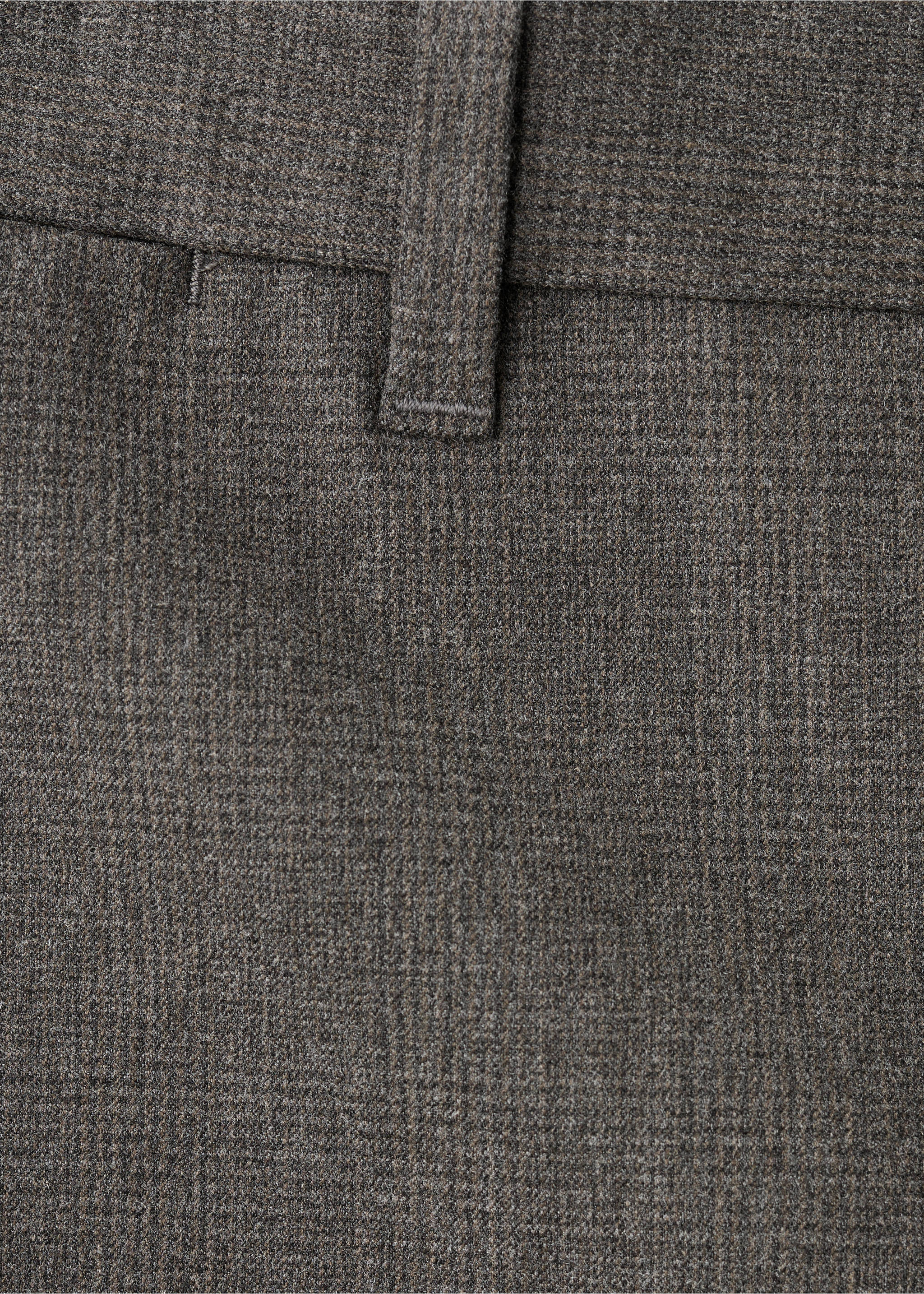 Fluid regular-fit trousers - Details of the article 0, Medium Brown. Ref: 27021189-00.