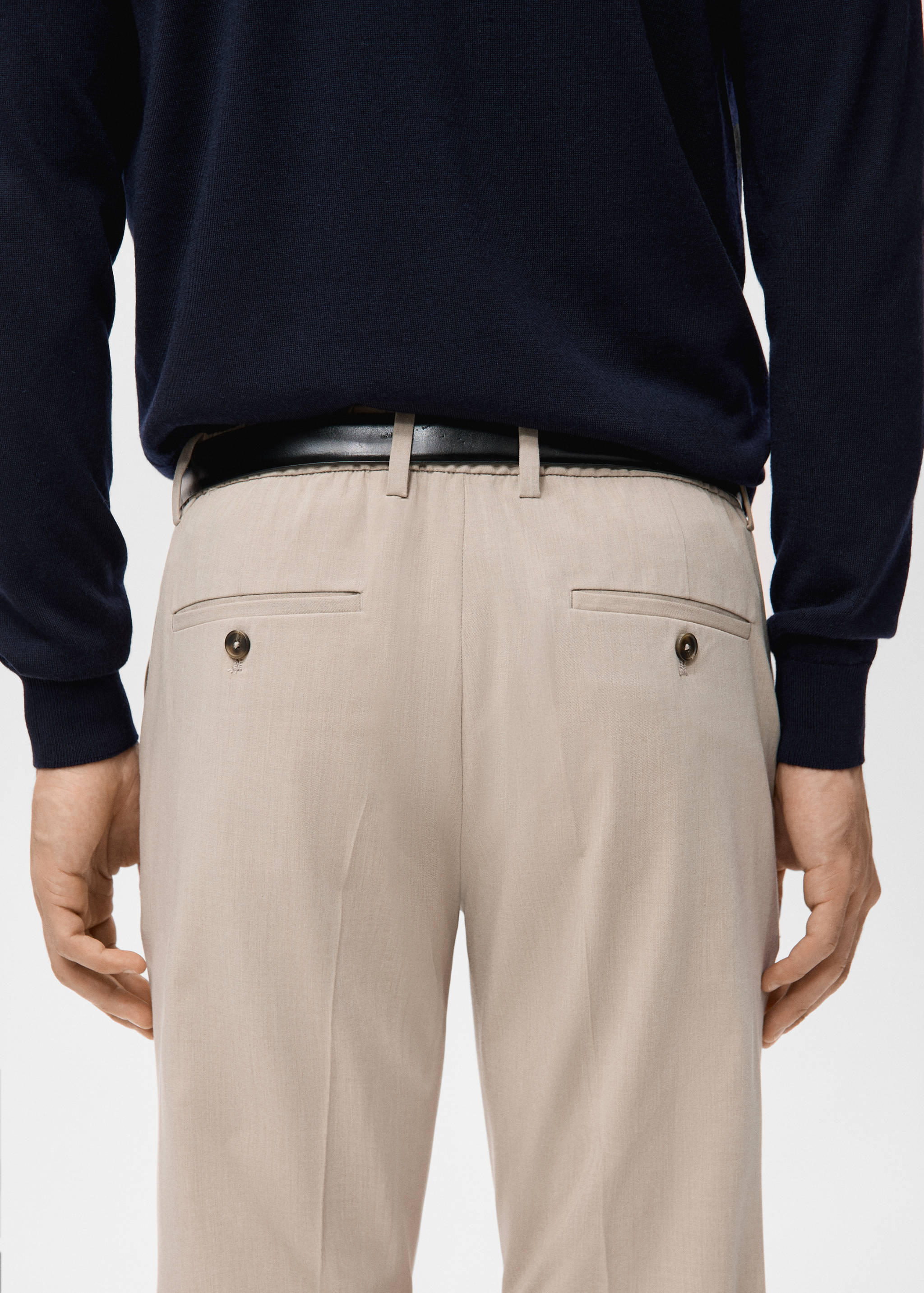 Bologna七分修身裤 - null