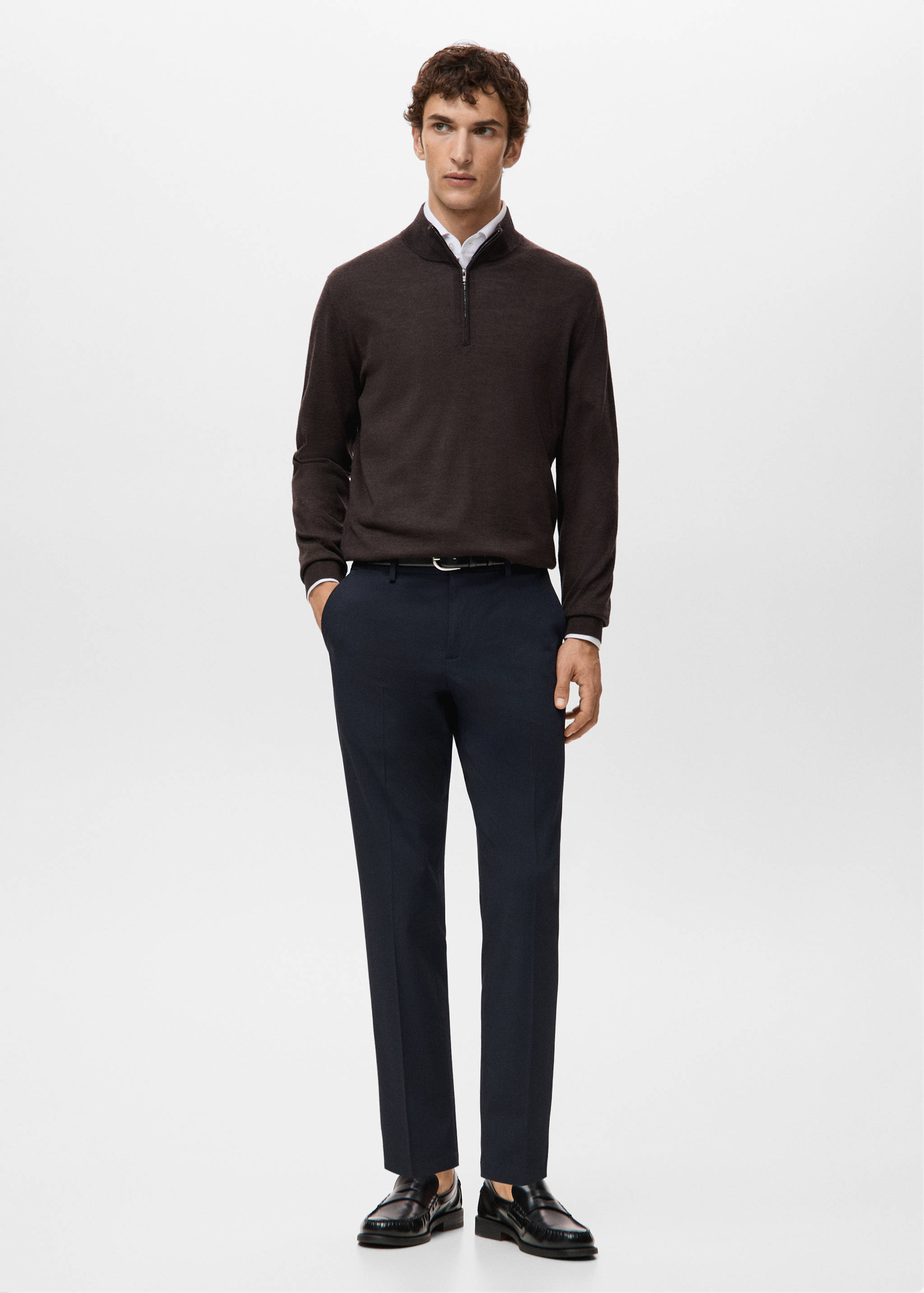 Bologna七分修身裤 - null