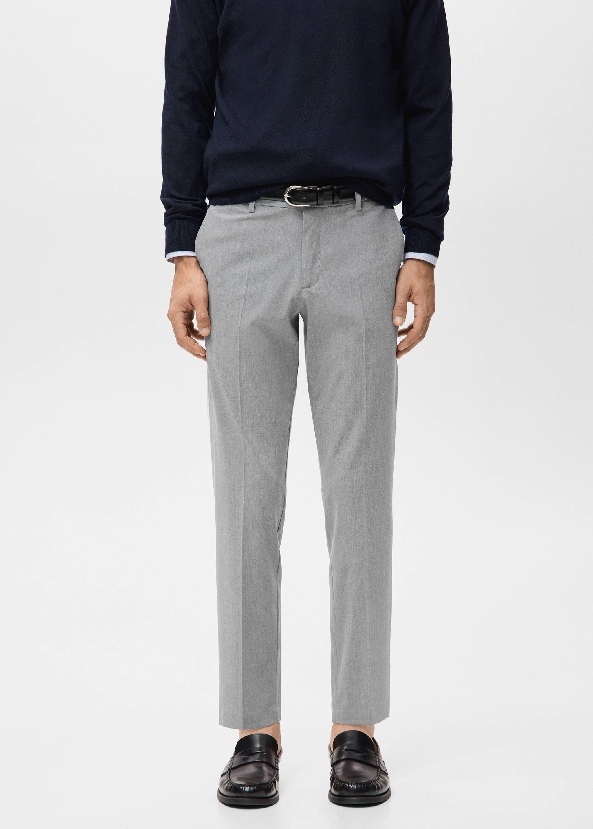 Bologna七分修身裤 - null