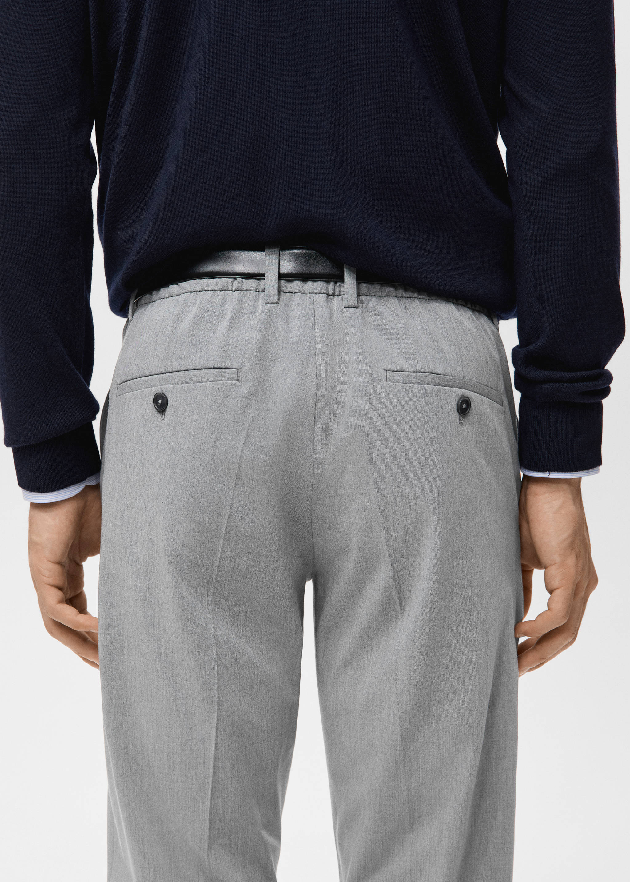 Bologna七分修身裤 - null