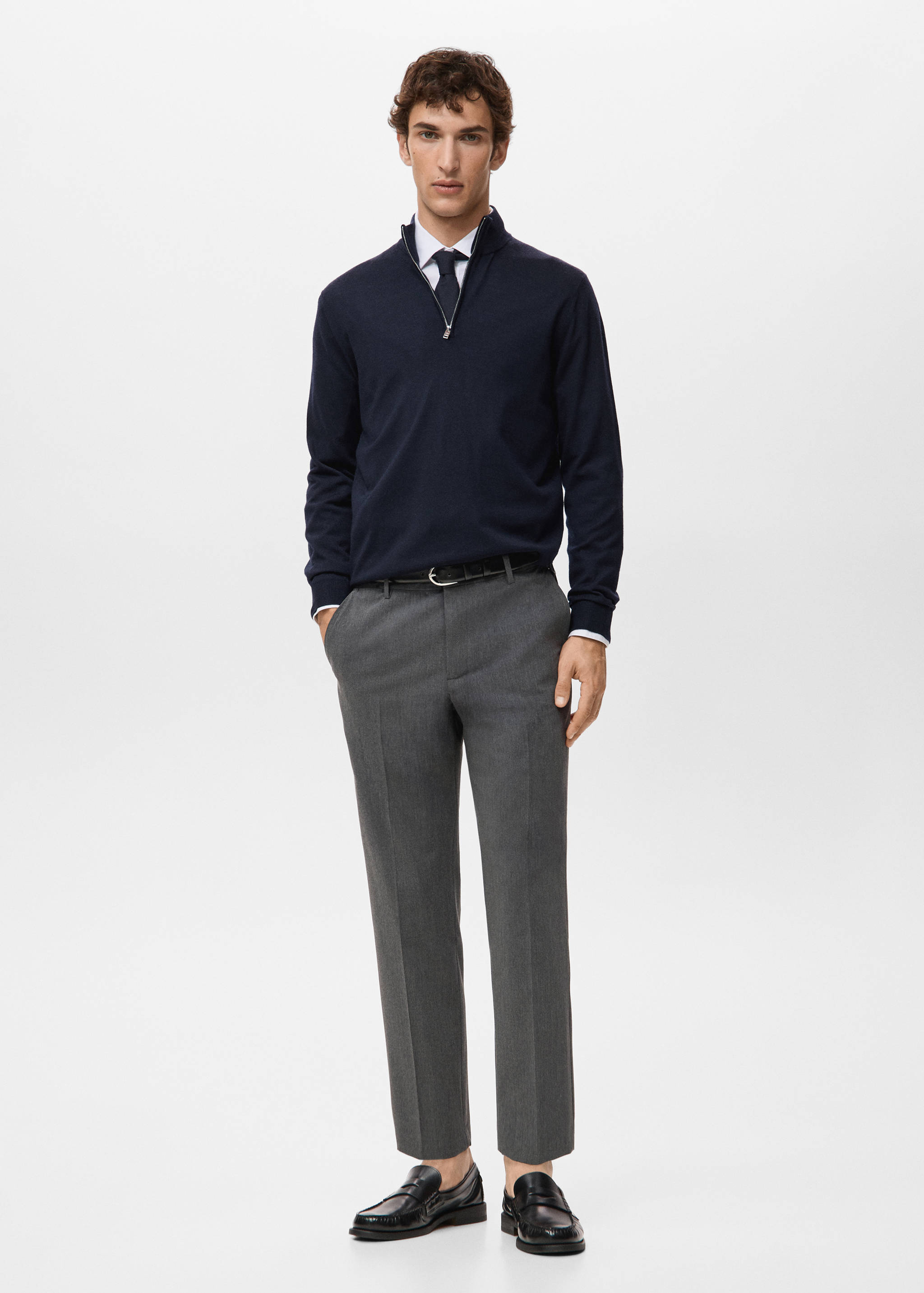 Bologna七分修身裤 - null