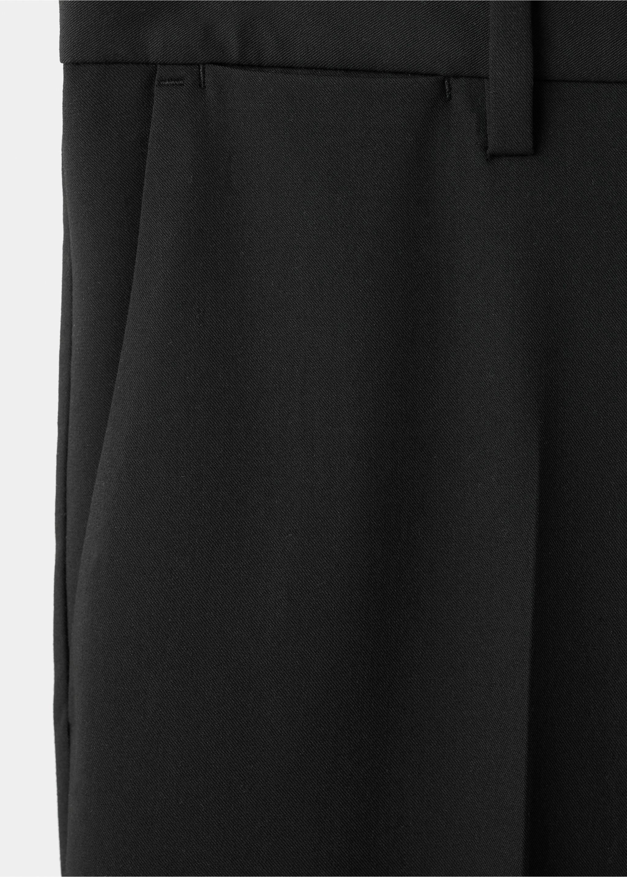 Bologna cropped slim-fit trousers - Details of the article 0, Black. Ref: 27021190-00.