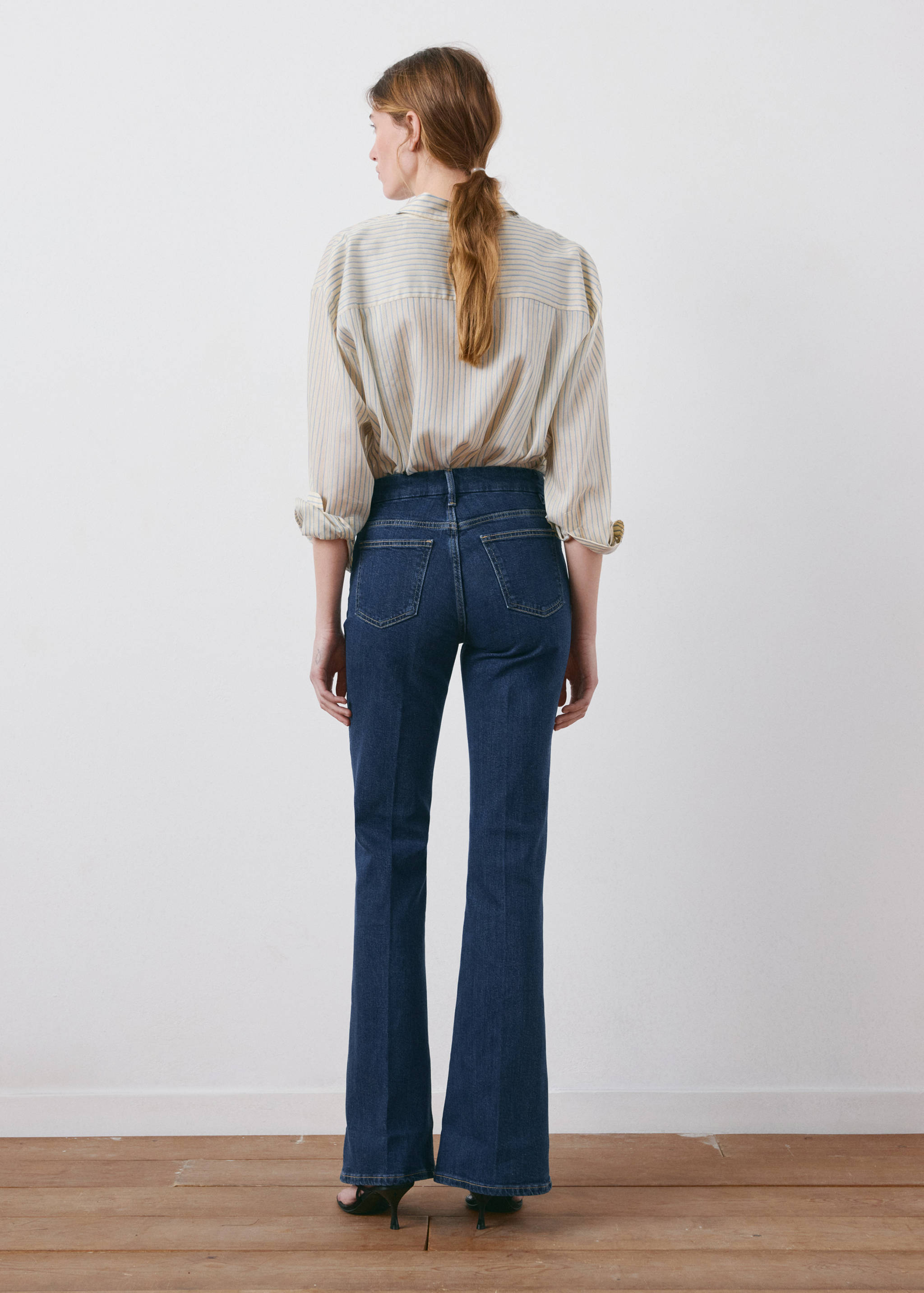 Jean Violeta flare taille haute - Verso de l’article