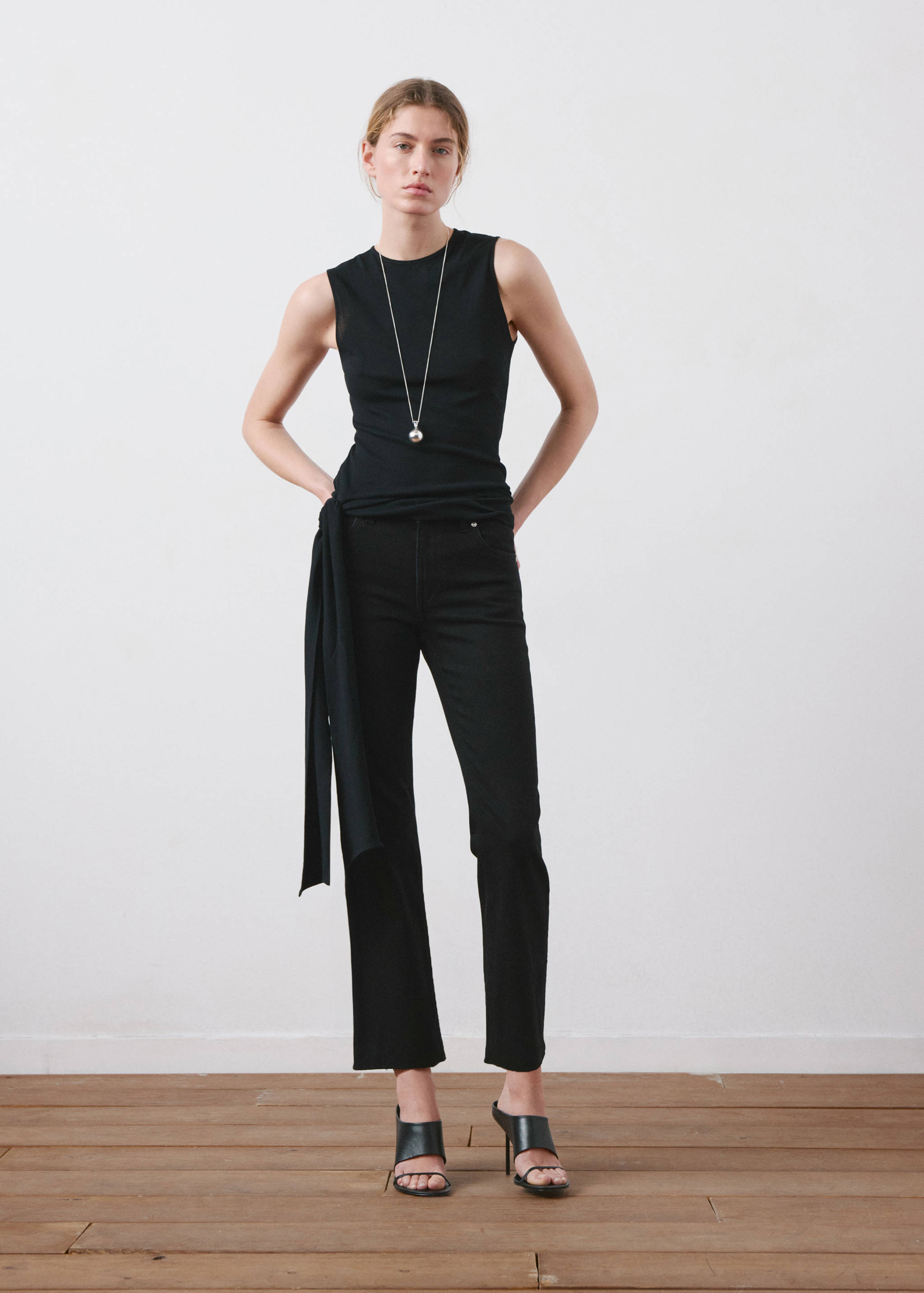 Jean Sienna flare crop - Plan général