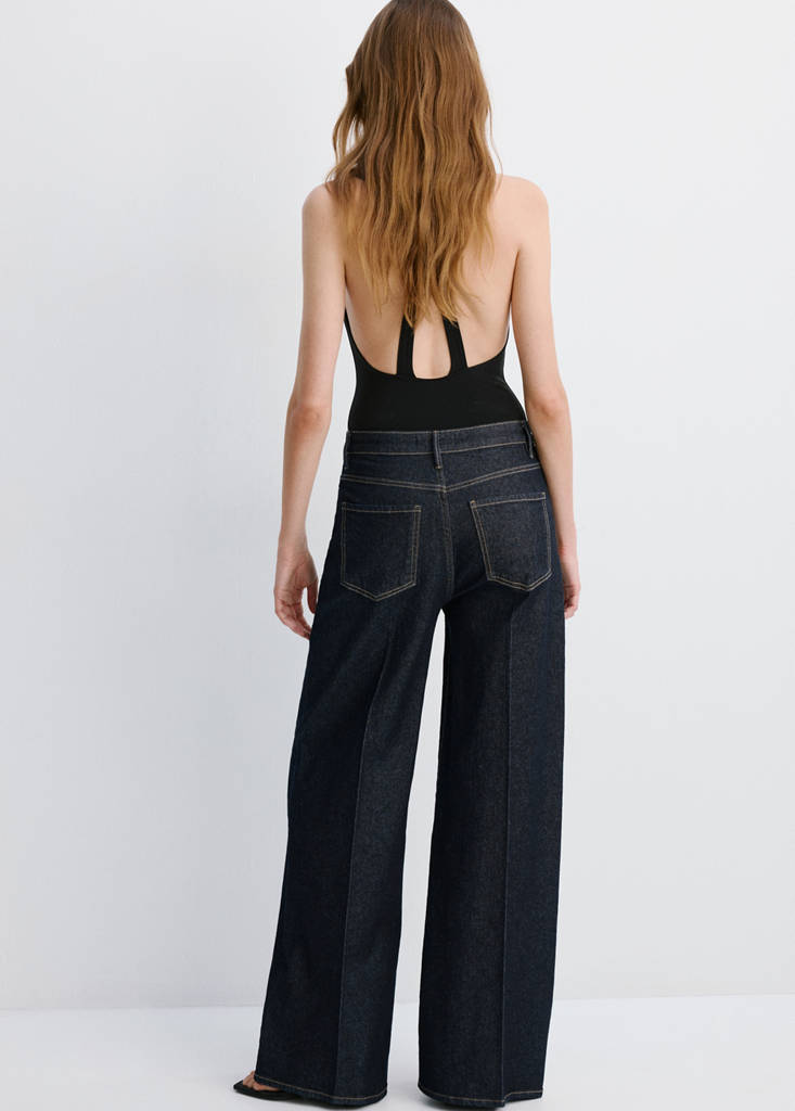 High-waisted wideleg jeans — Open Blue