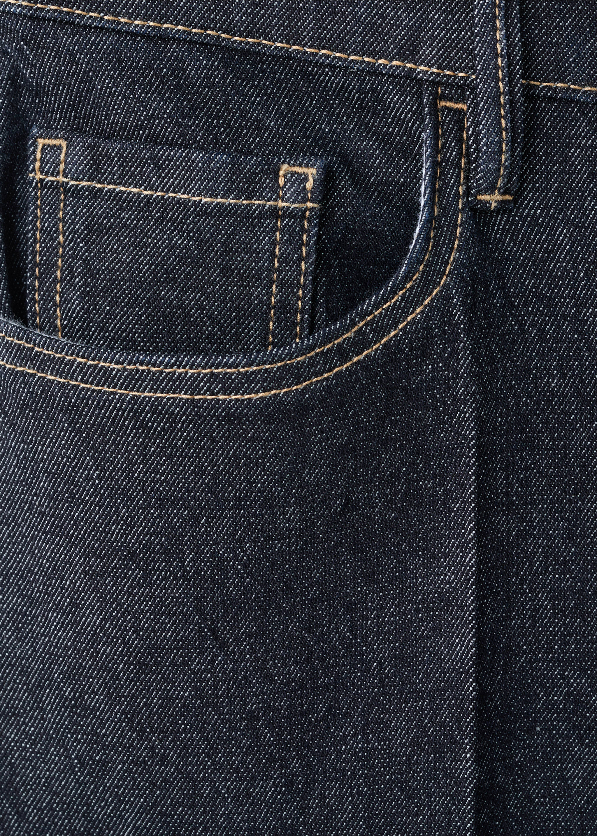 High-waisted wideleg jeans - Details of the article 0, Open Blue. Ref: 27021197-00.