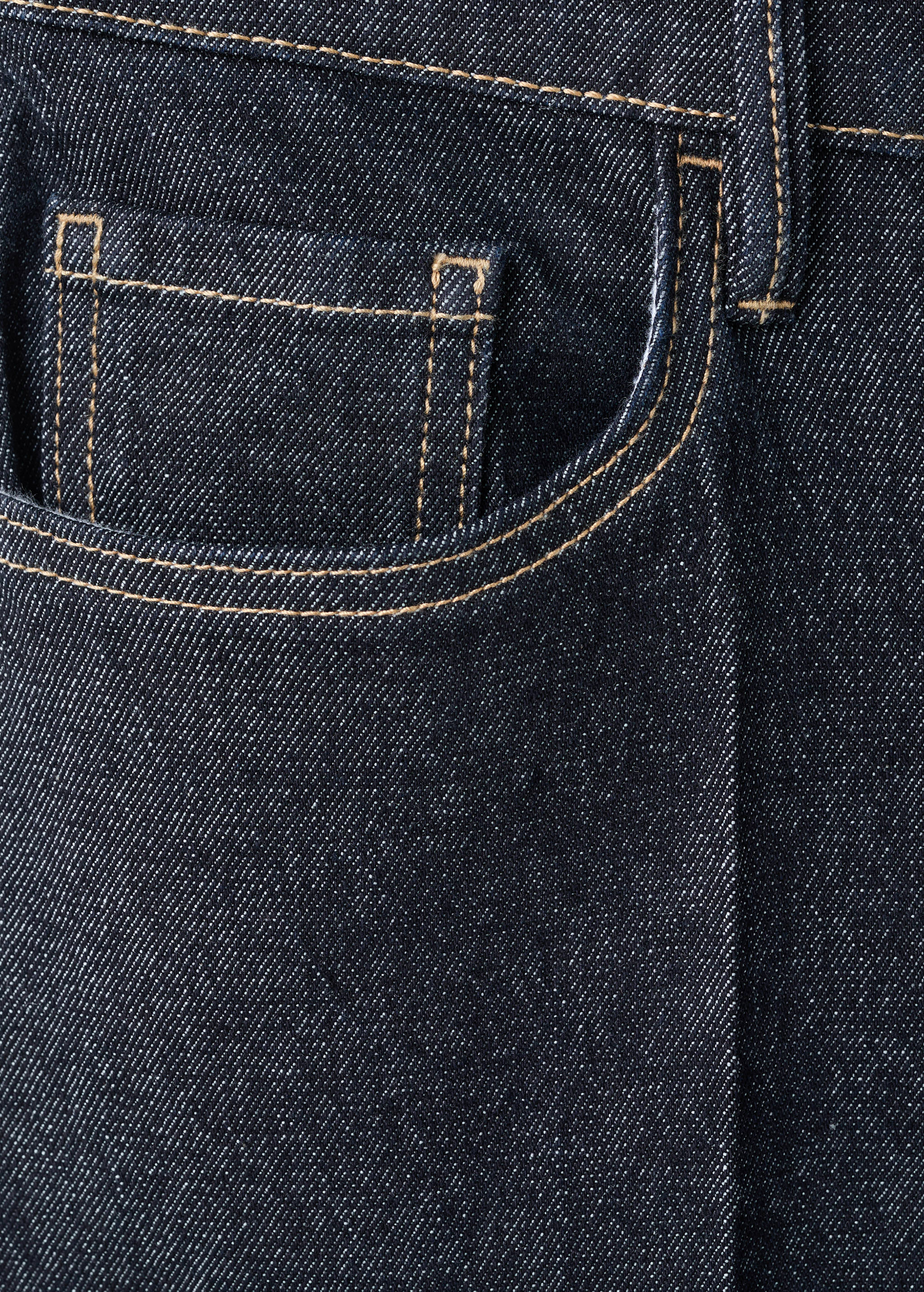 High-waisted wideleg jeans - Details of the article 0
