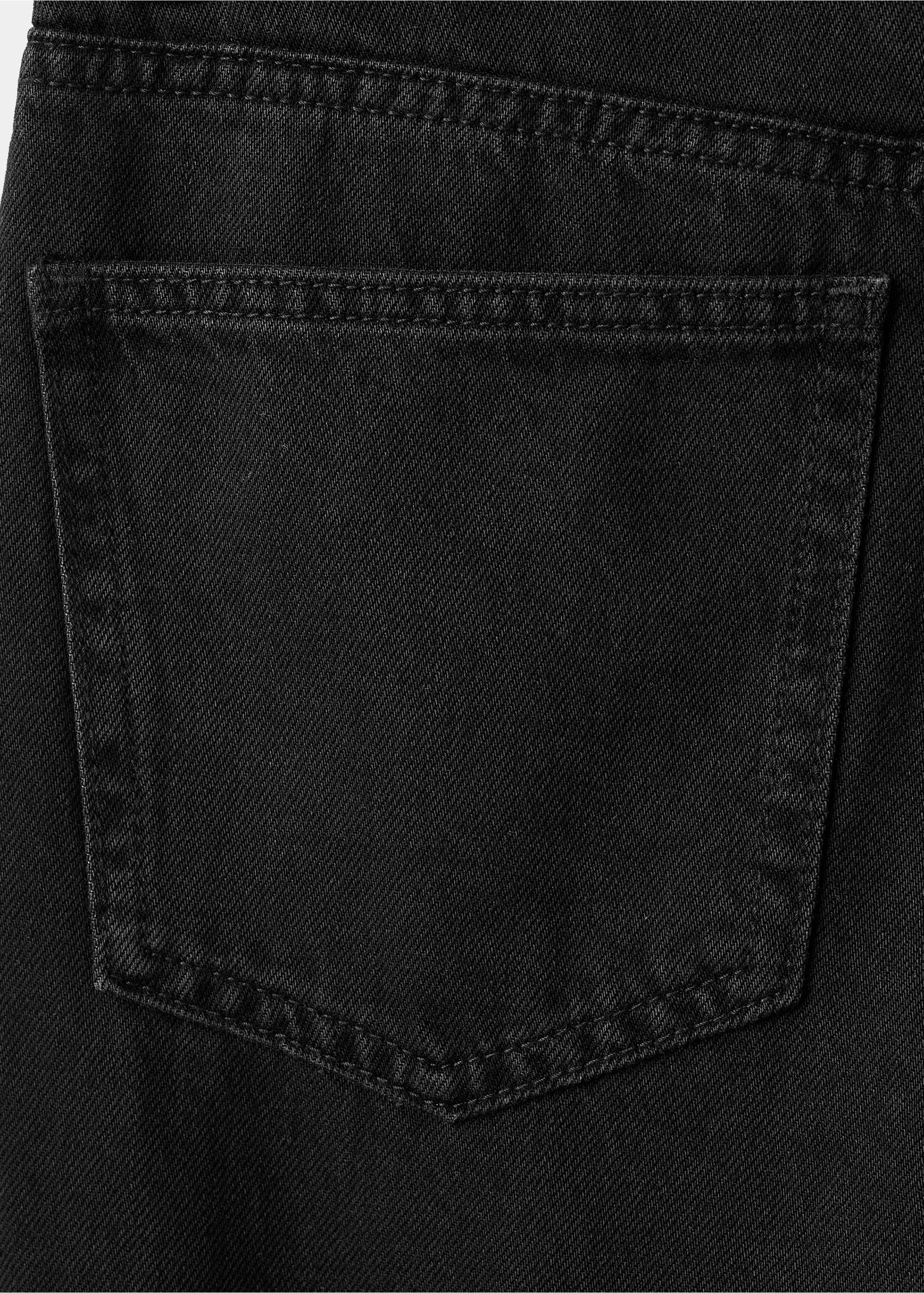 Matilda中腰直筒牛仔裤 - null, 黑牛仔. Ref: 27021198-00.