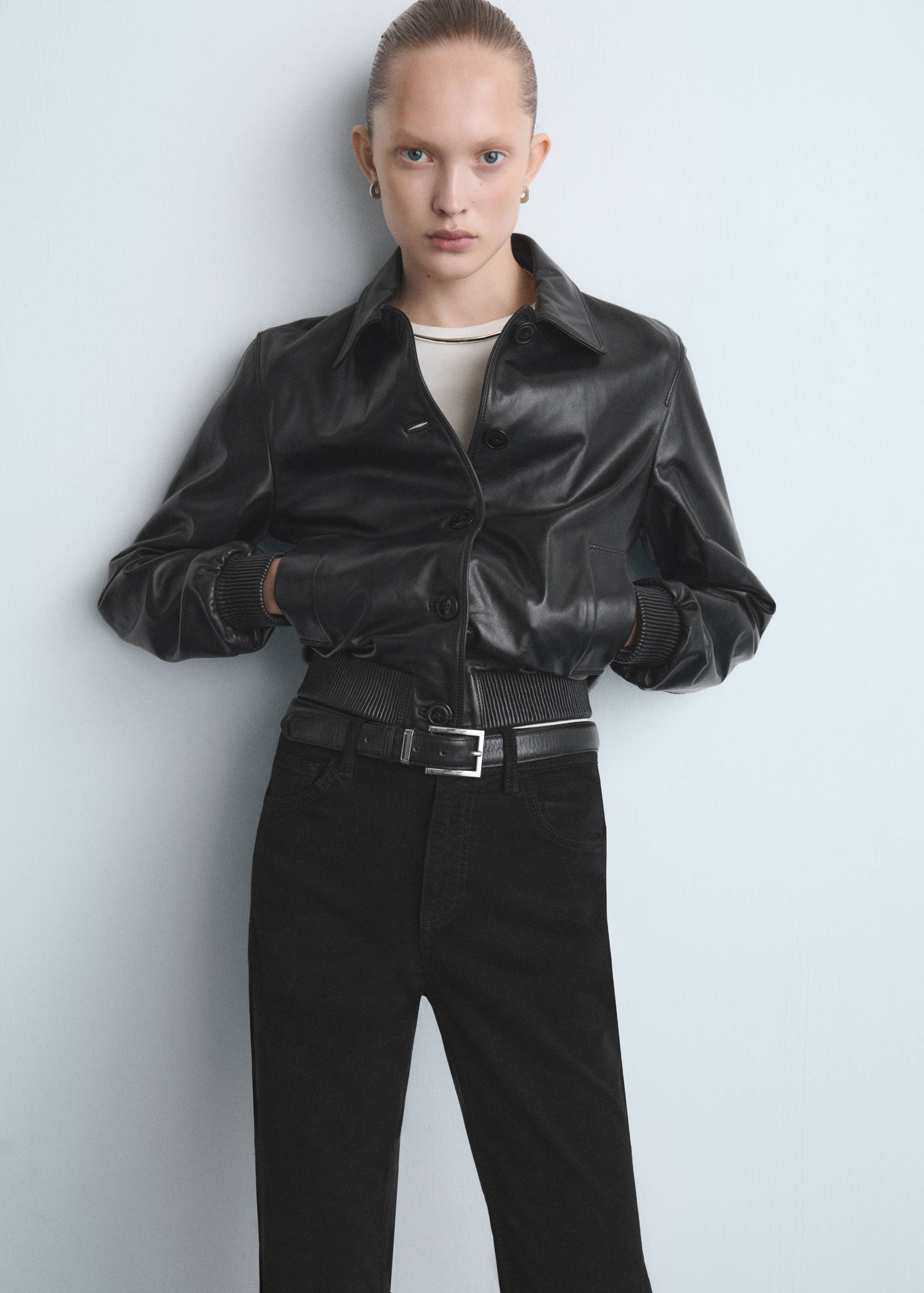 Jeans flare terciopelo - Detalle del artículo 2