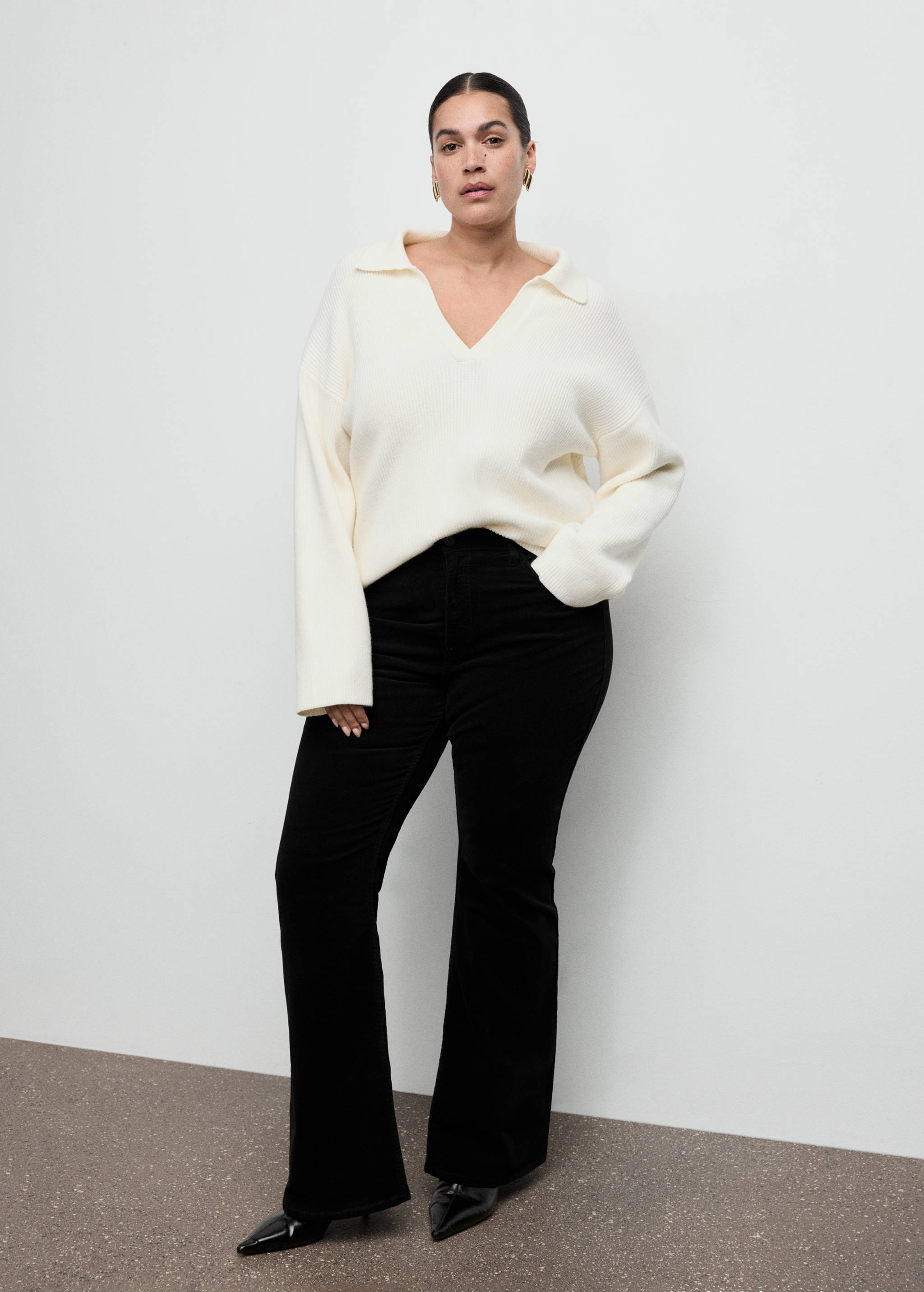 Jeans flare terciopelo - Detalle del artículo 3