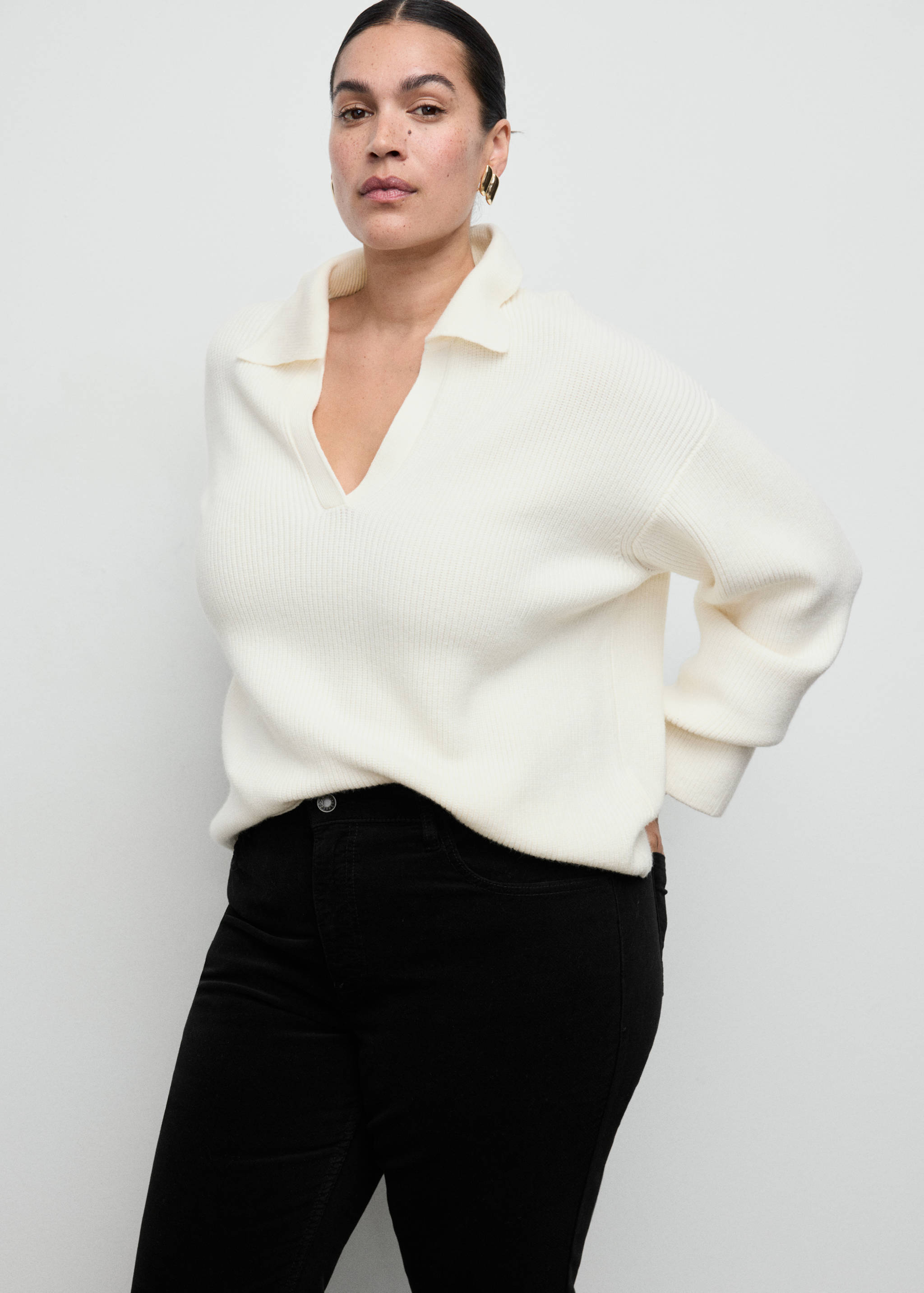 Jeans flare terciopelo - Detalle del artículo 5