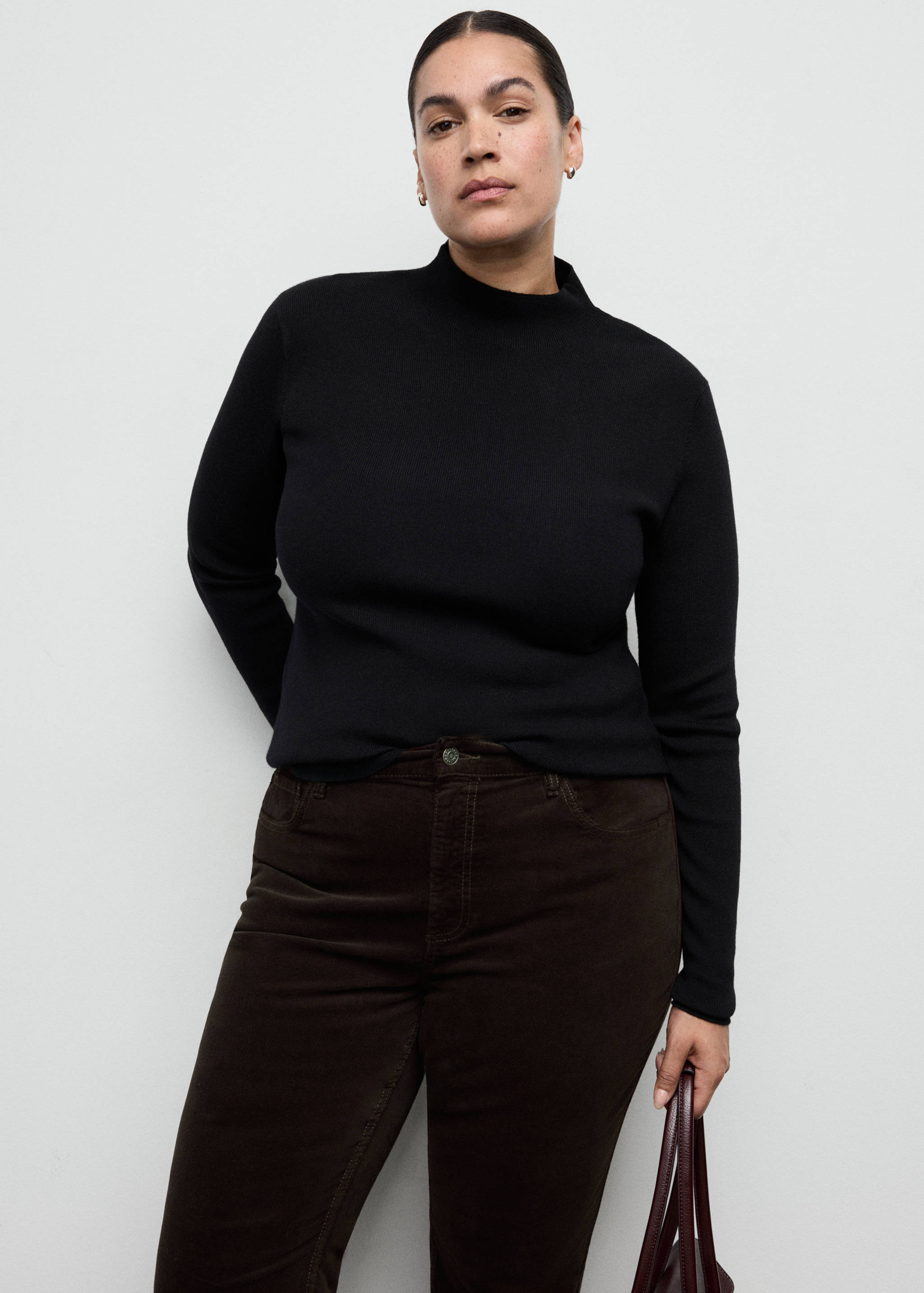 Velvet flared jeans - Details of the article 5