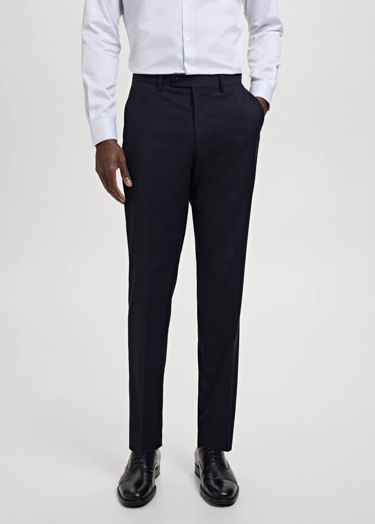 Pantalón traje Milán slim fit